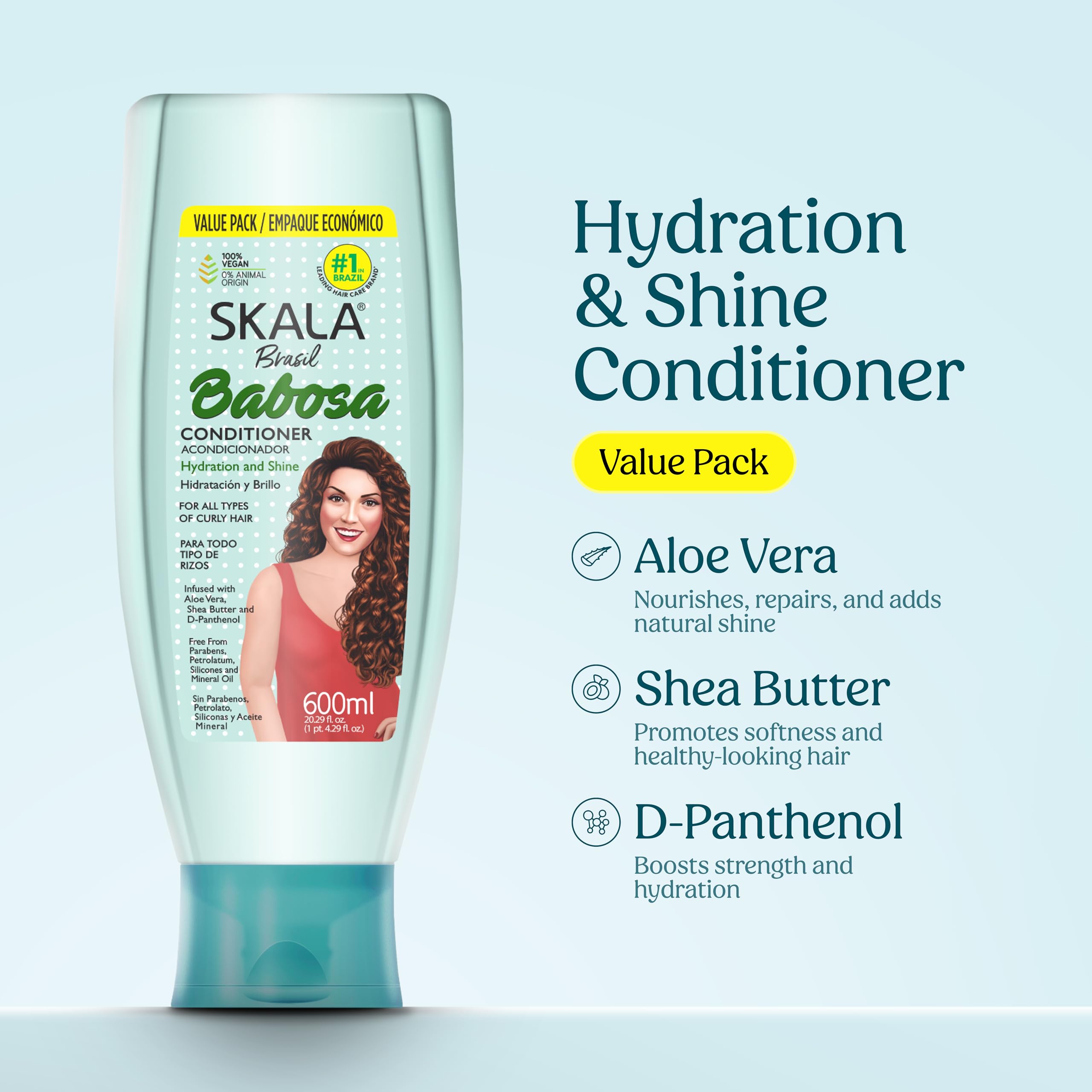 Skala Conditioner Babosa / 600 ml (20.29 oz)