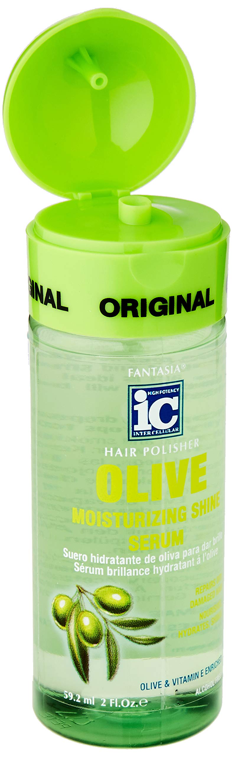 Fantasia Hair Polisher Olive Serum 2 oz