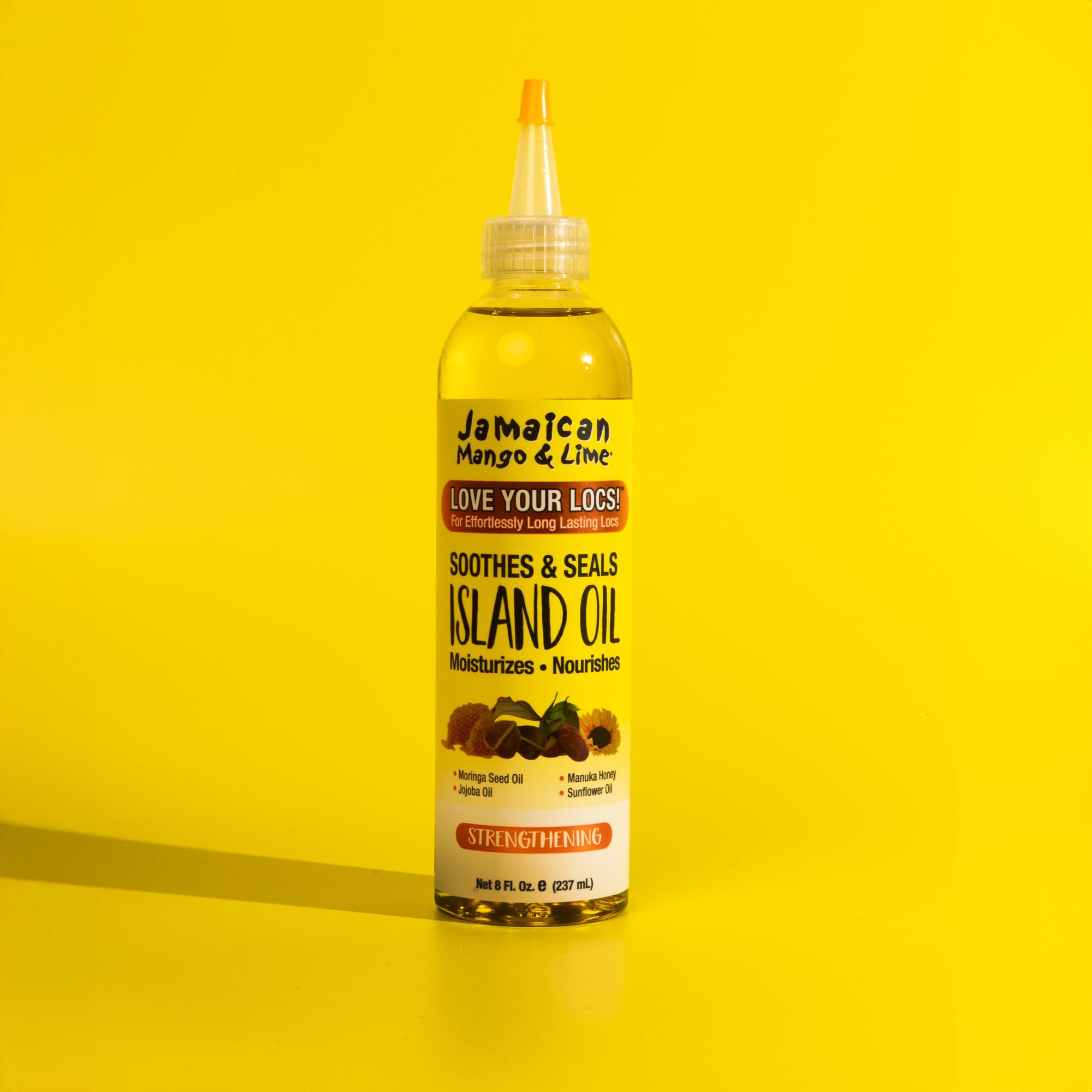 Jamaican Mango Lime Love Your Locs Island Oil Lightweight Non Greasy Hair Oil