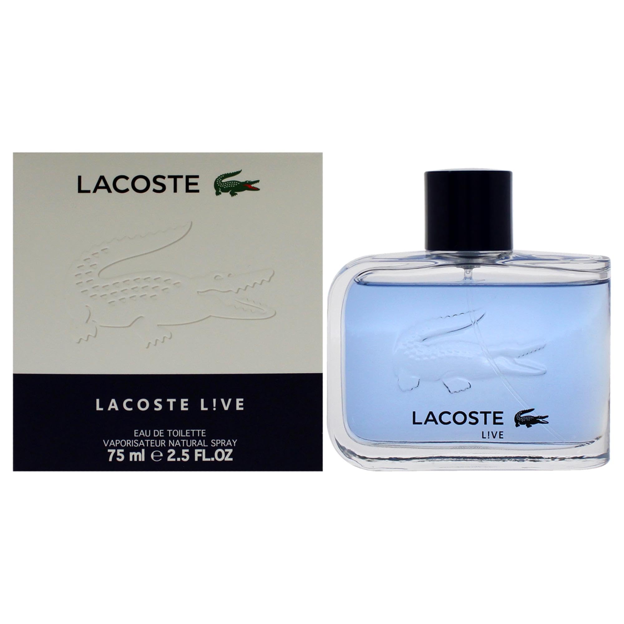 Lacoste L!ve for Him 2.5 Fl. Oz. For Men EDT
