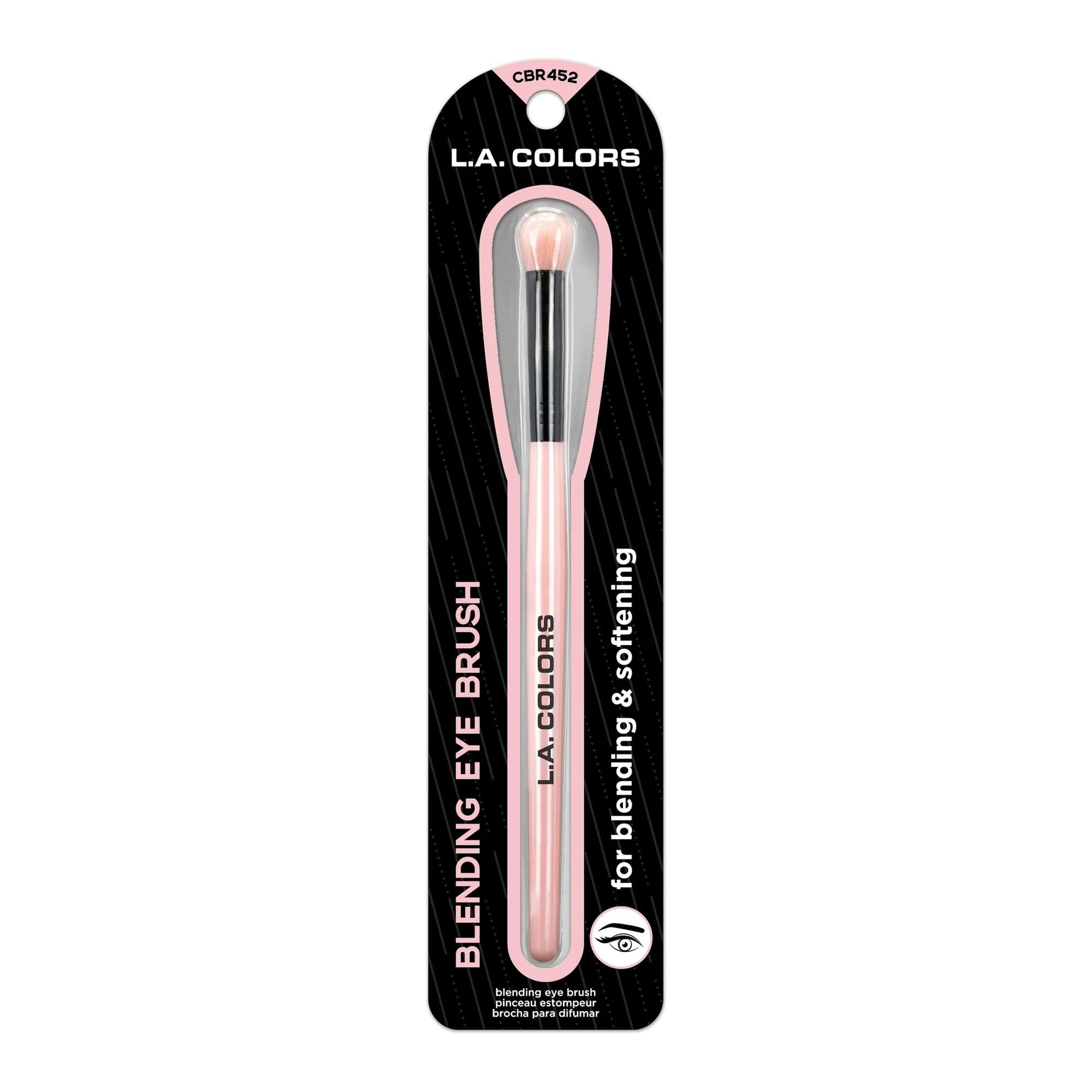 (9-pack) Pink Blender Eye Brush by L.A. Colors Cosmetics