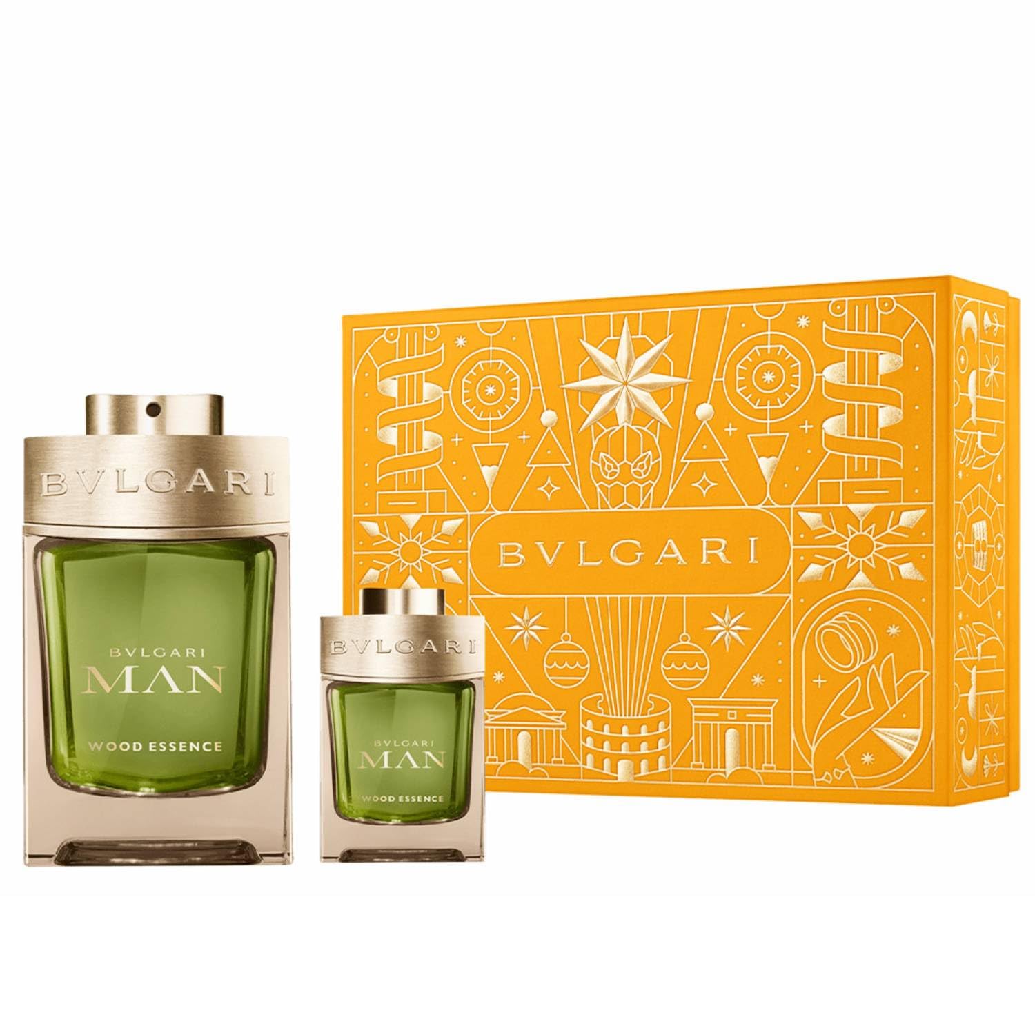 Bvlgari Man Wood Essence 3.4 M + Italy Set