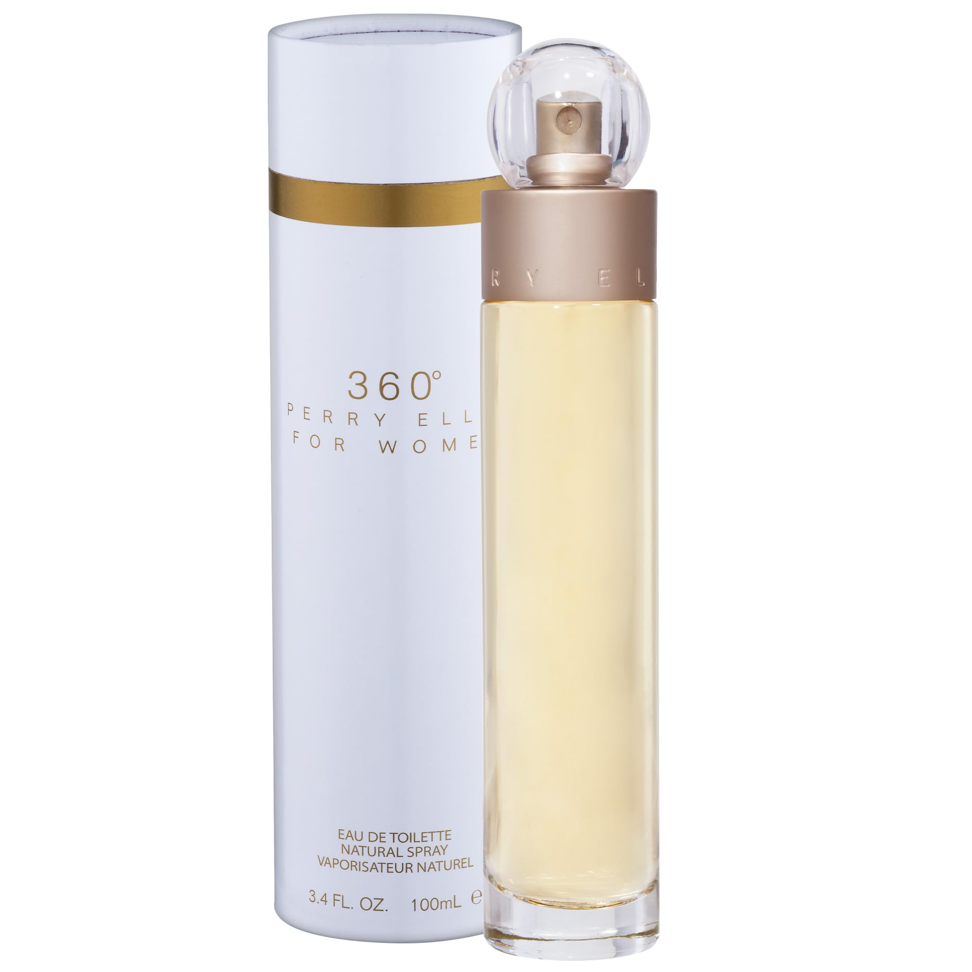 Perry Ellis 360° Light Bright Floral Designer Scent for Her 3.4 Fl Oz For Women