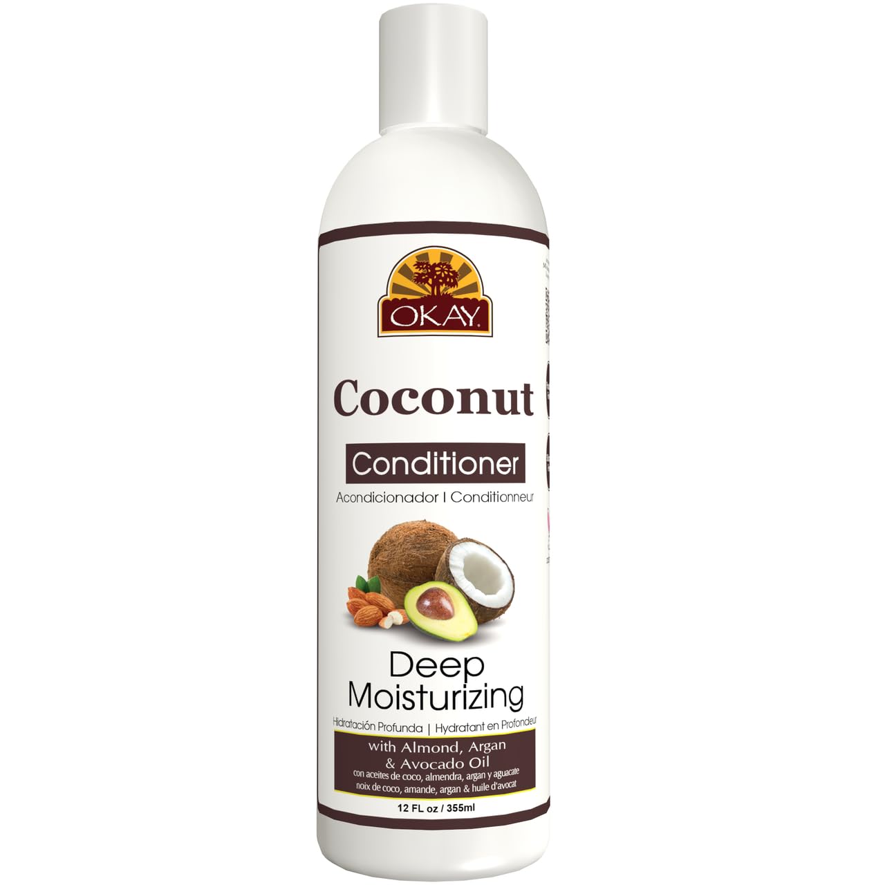 Okay Deep Moisturizing Coconut Conditioner 12 oz