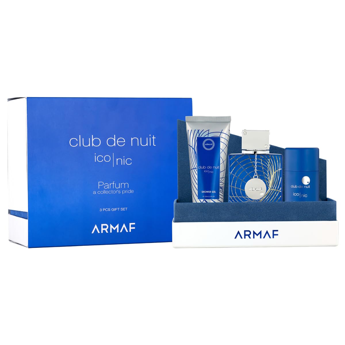 MS-ARMAF CDN CLUB DE NUIT ICONIC 3.6 /2.65 DEO STICK/ 3.4 SG -3PC - 311649