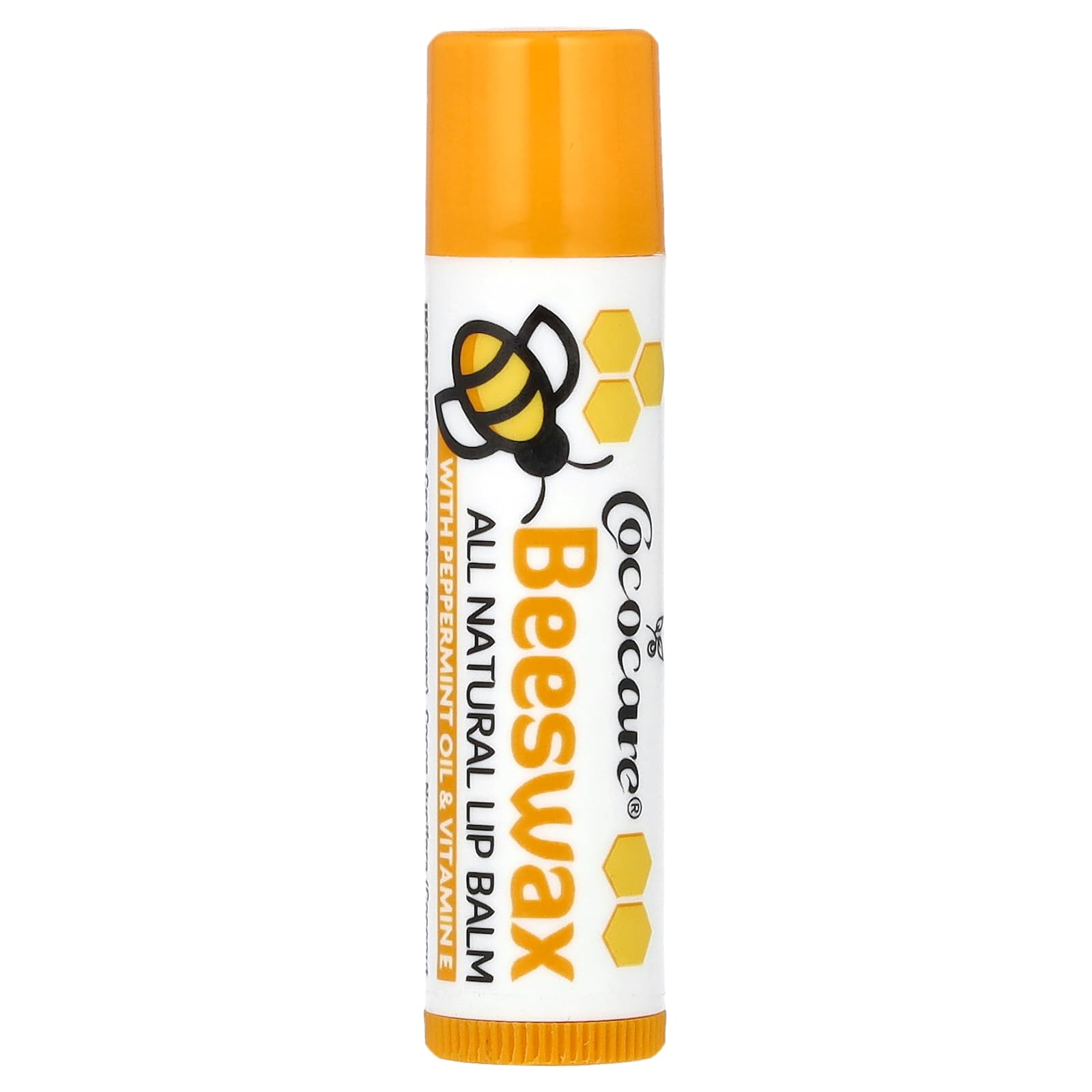 Cococare All Natural Lip Balm Beeswax 0.15 oz