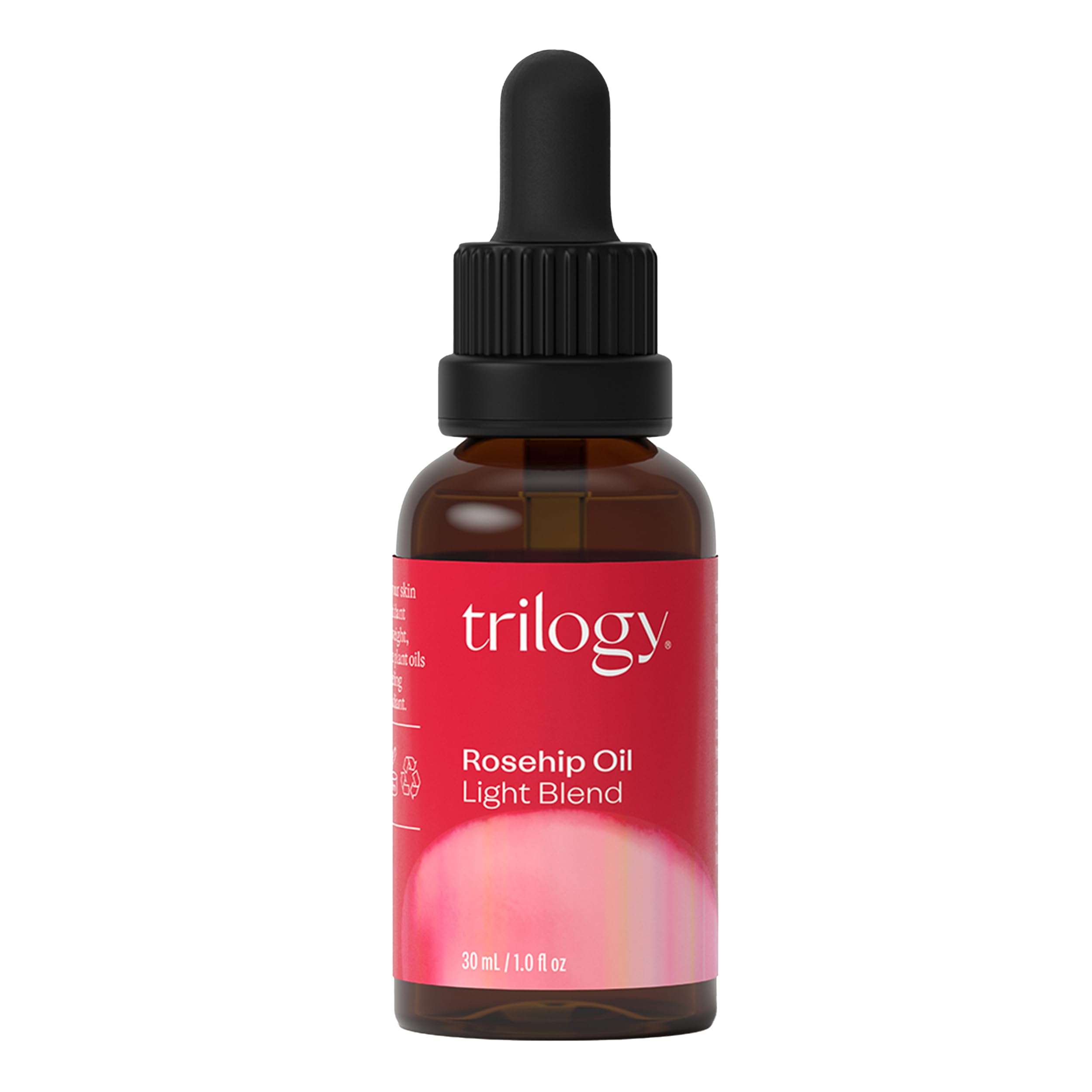 Trilogy Rosehip Oil Light Blend Organic Lightweight Nourishing Balancing Beauty