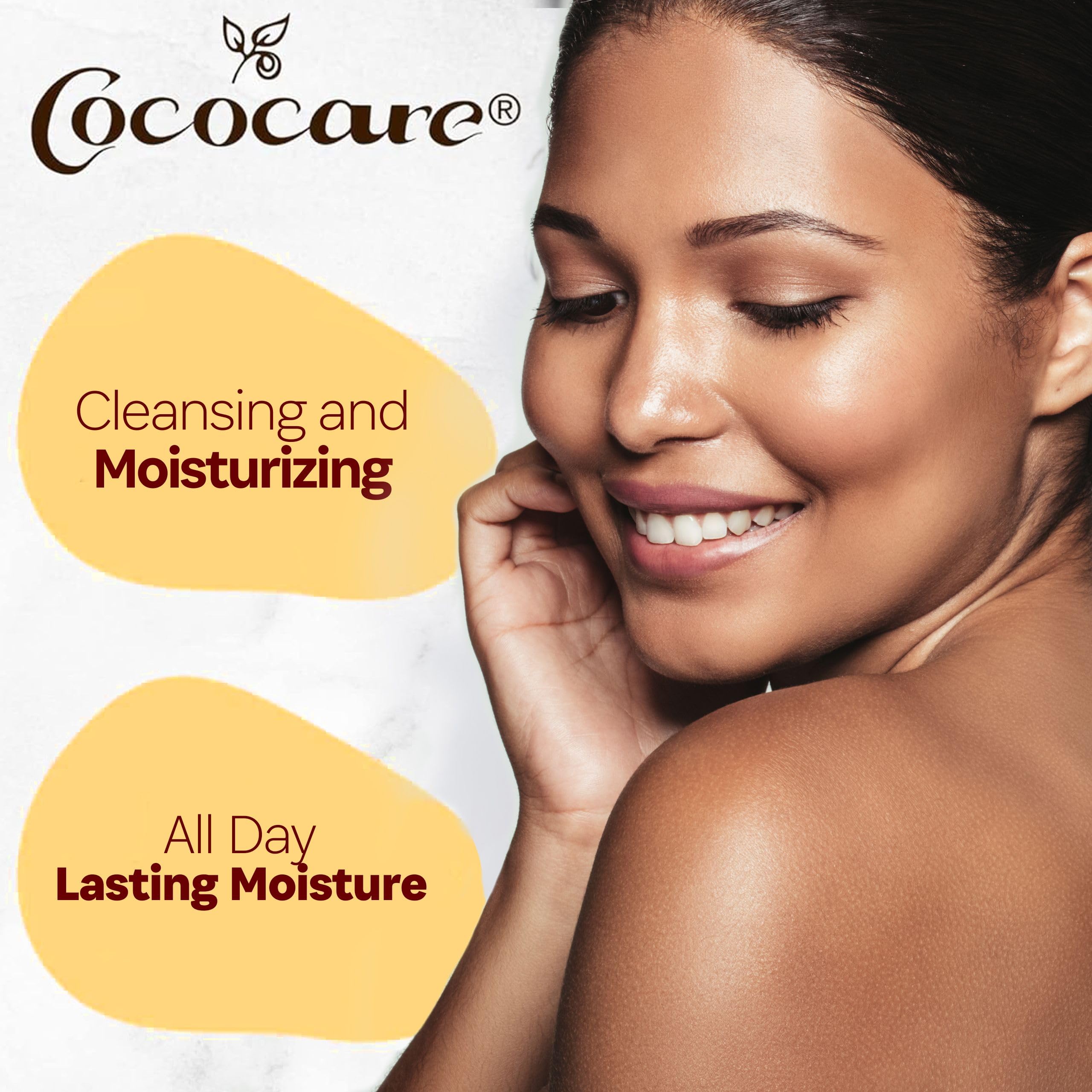Cococare Cocoa Butter Complexion Bar Soap Gentle Cleansing Hydrating Bar Soap 4