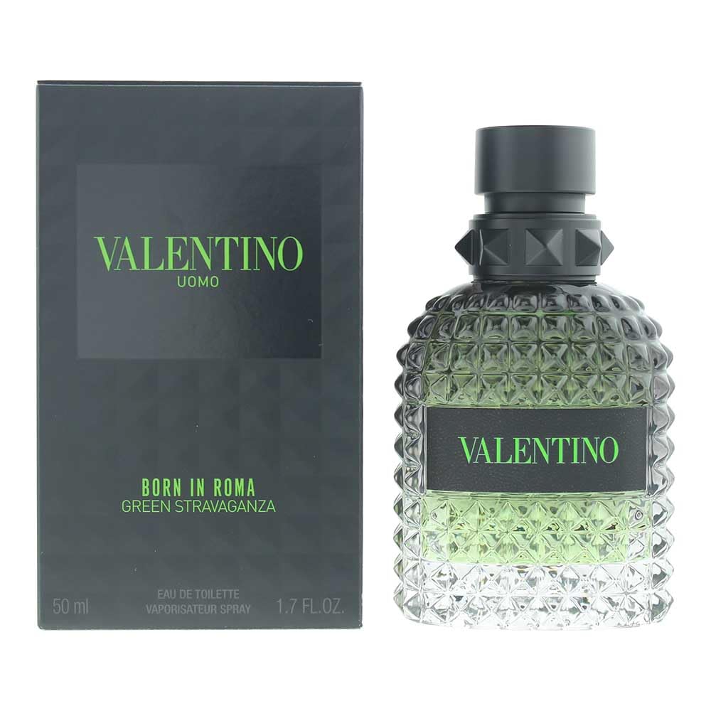 VALENTINO UOMO BORN IN ROMA GREEN STRAVAGANZA(M)EDT SP 1.7oz