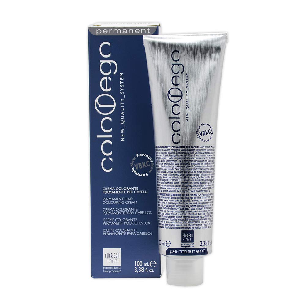 Ever Ego Permanent Hair Color Cream 1/0 Black 3.38 oz