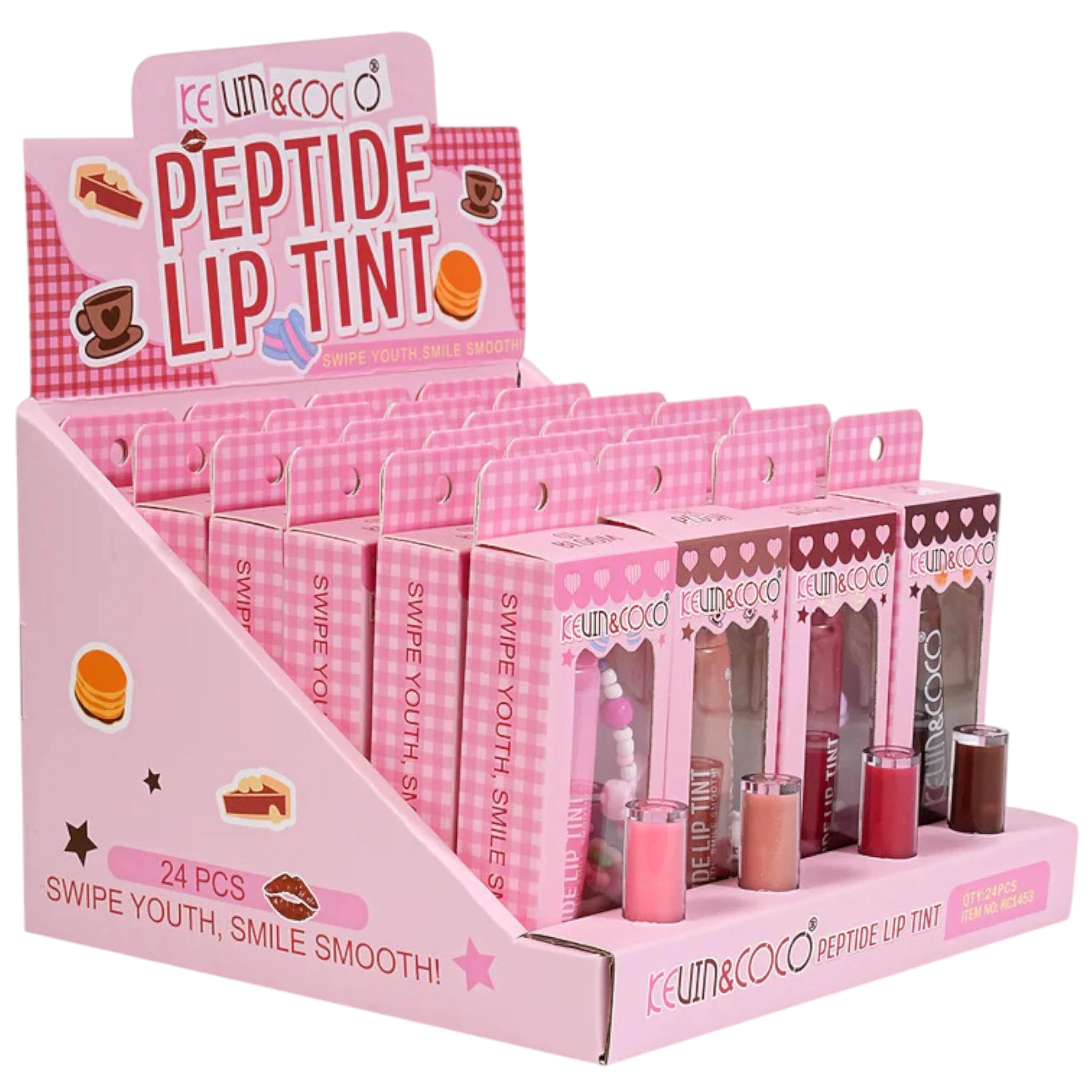 (24-pack) Kevin & Coco Peptide Lip Tint
