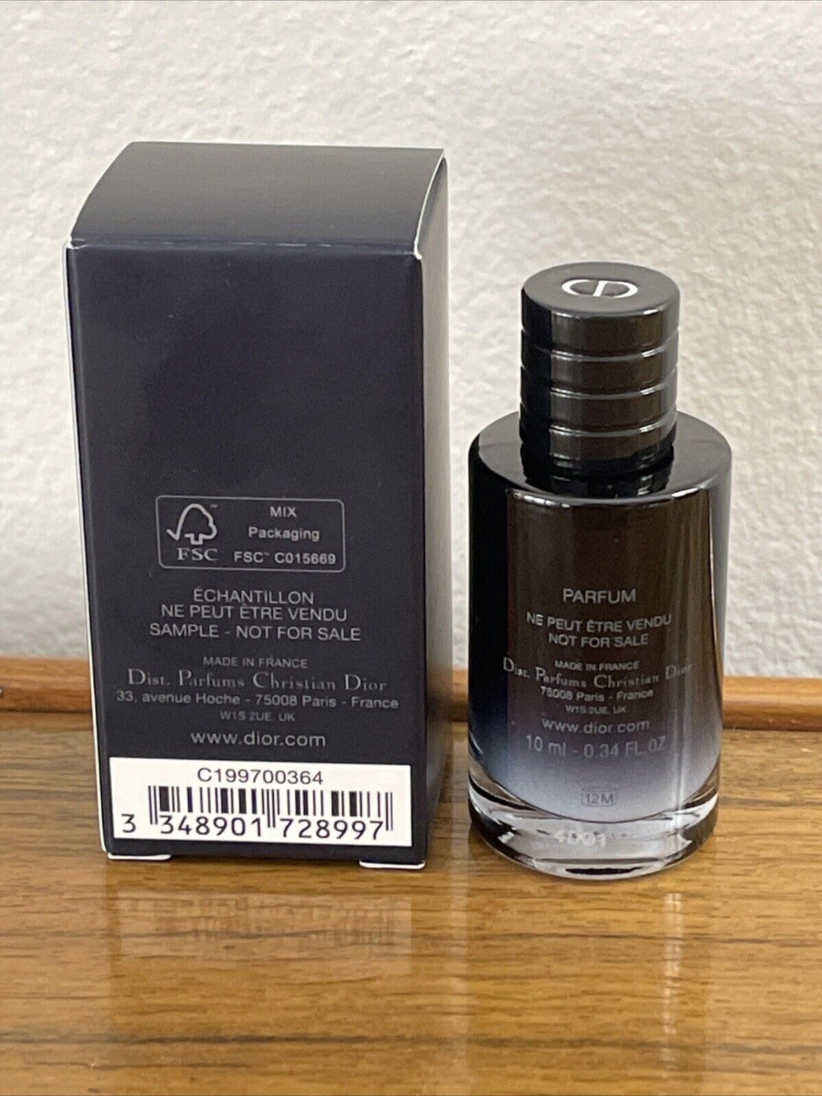 [Mini] Sauvage Eau Forte Parfum Splash