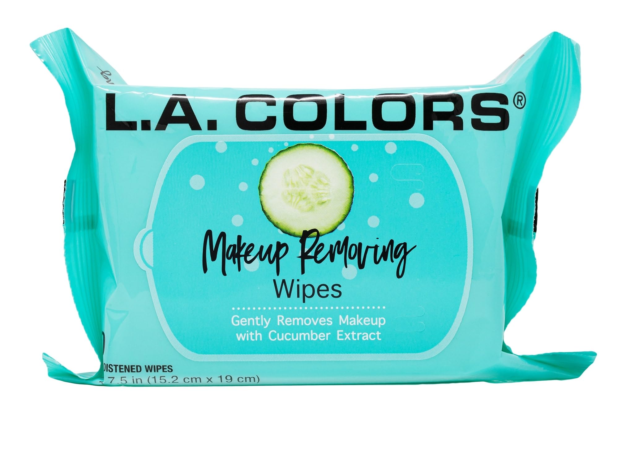 (12-pack) L.A. COLORS Makeup Removing Wipes C30660TAG