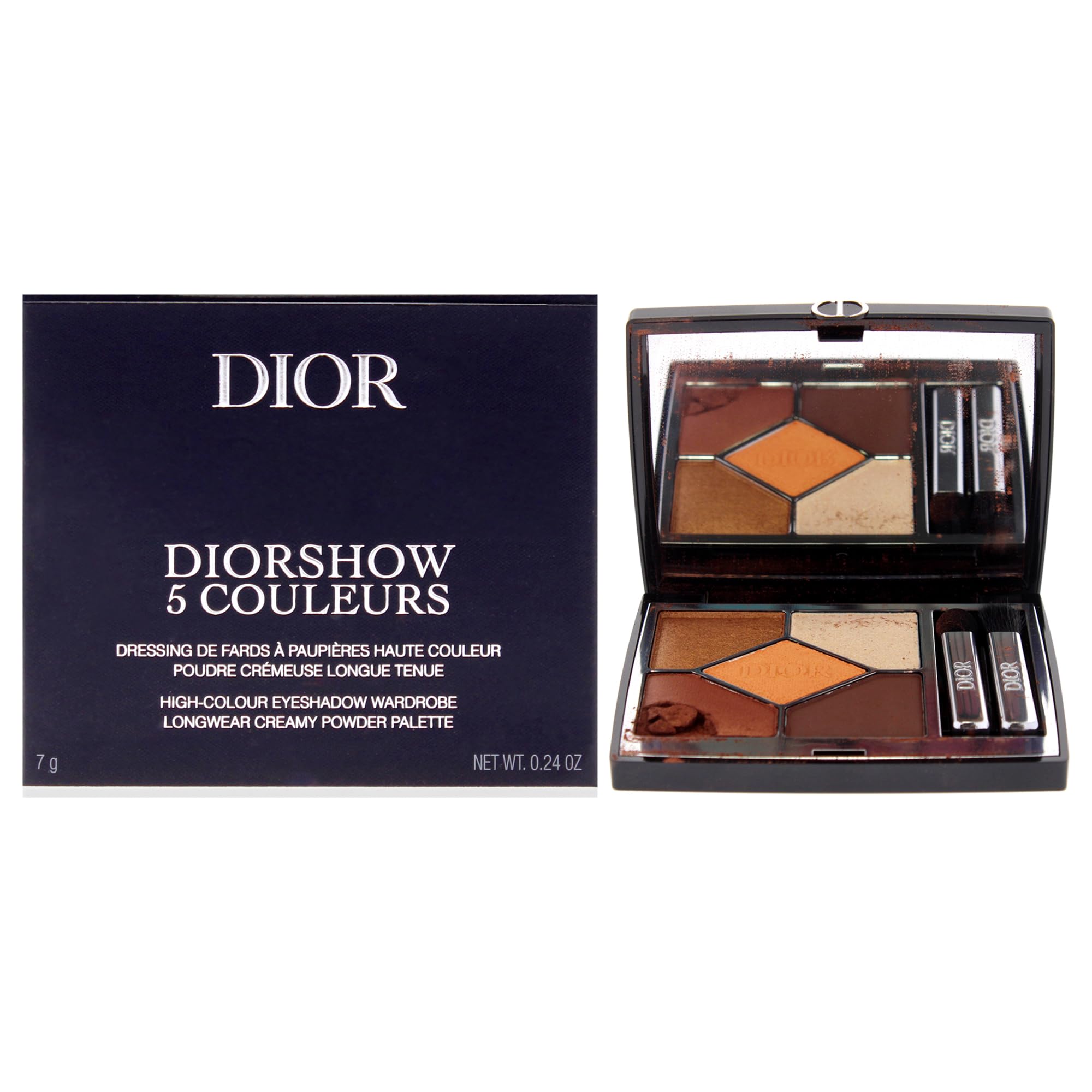 Dior Diorshow 5 Couleurs Eyeshadow Palette #439 Copper 0.24 oz