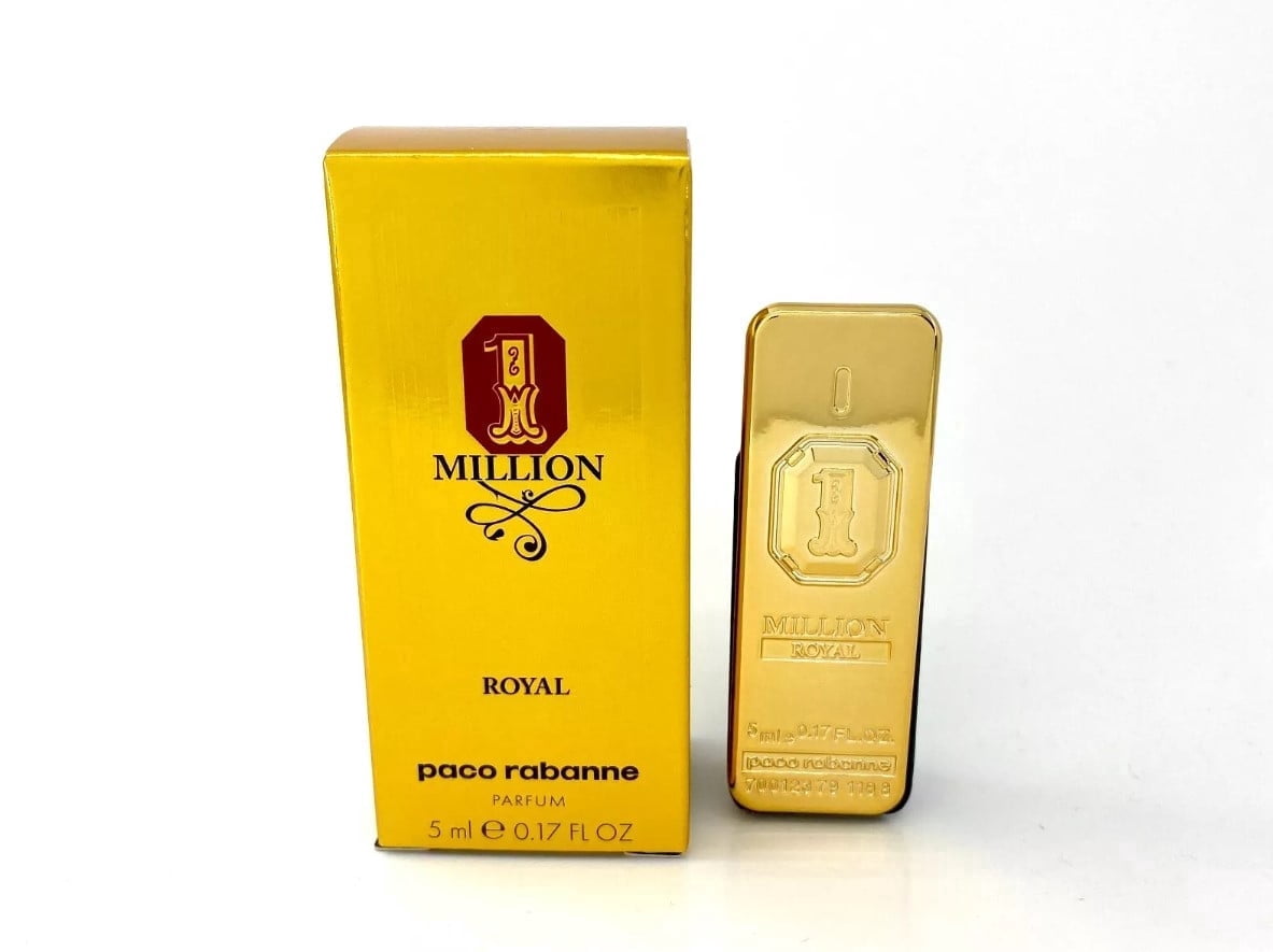 [Mini] One Million Royal Parfum By Paco Rabanne . 0.17 Fl.oz. Miniature Perfum Splash