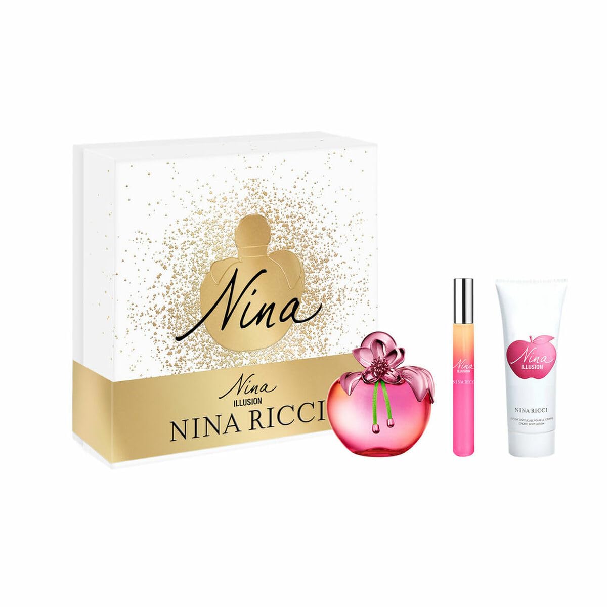 Nina Ricci Nina Illusion 2.7 L +2.5 Bl+ Mini Roll On New Spain Set
