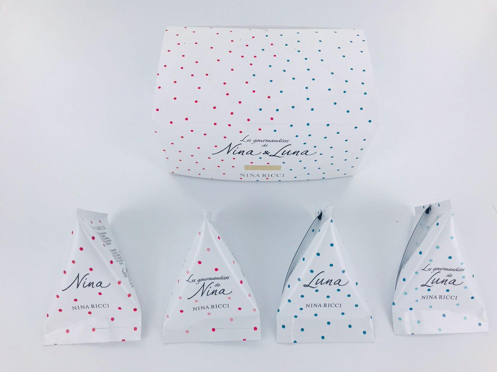Nina Ricci Les Gourmandises de Nina Luna Creamy Body Lotions Women 4pc Set 20 ml