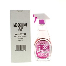 [Tester] Moschino Pink Fresh Couture 3.4 L Tst Italy 63pcs Bybox EDT