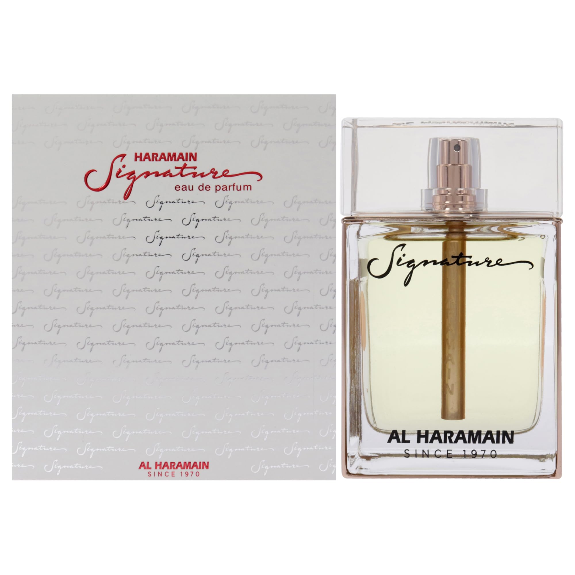 AL HARAMAIN SIGNATURE ROSE GOLD(W)EDP SP 3.33oz(LI FREE)