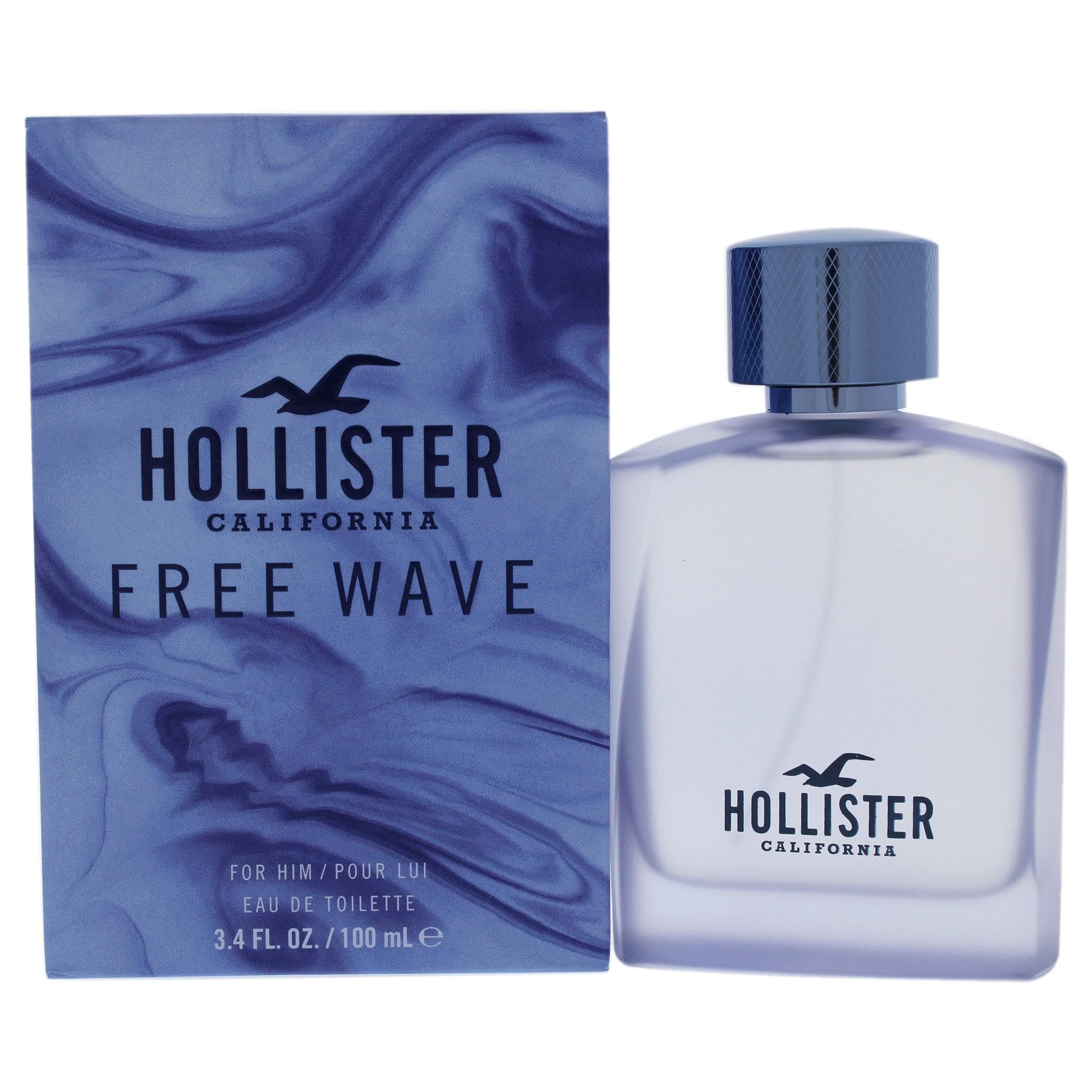 Hollister Free Wave Fragrances 085715266316 For Men EDT 3.4 oz