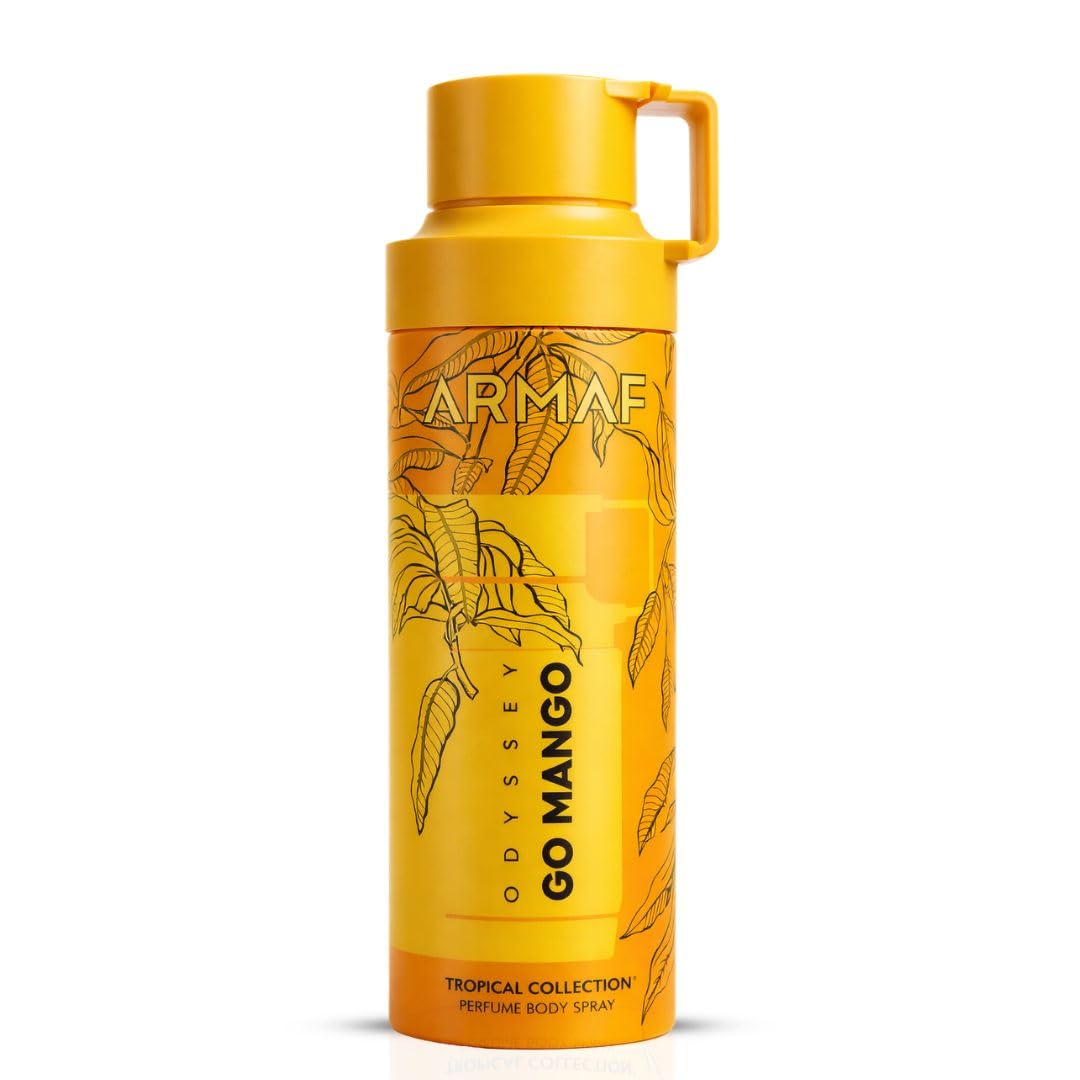 Armaf Odyssey Go Mango For Men Body Spray 6.8 oz