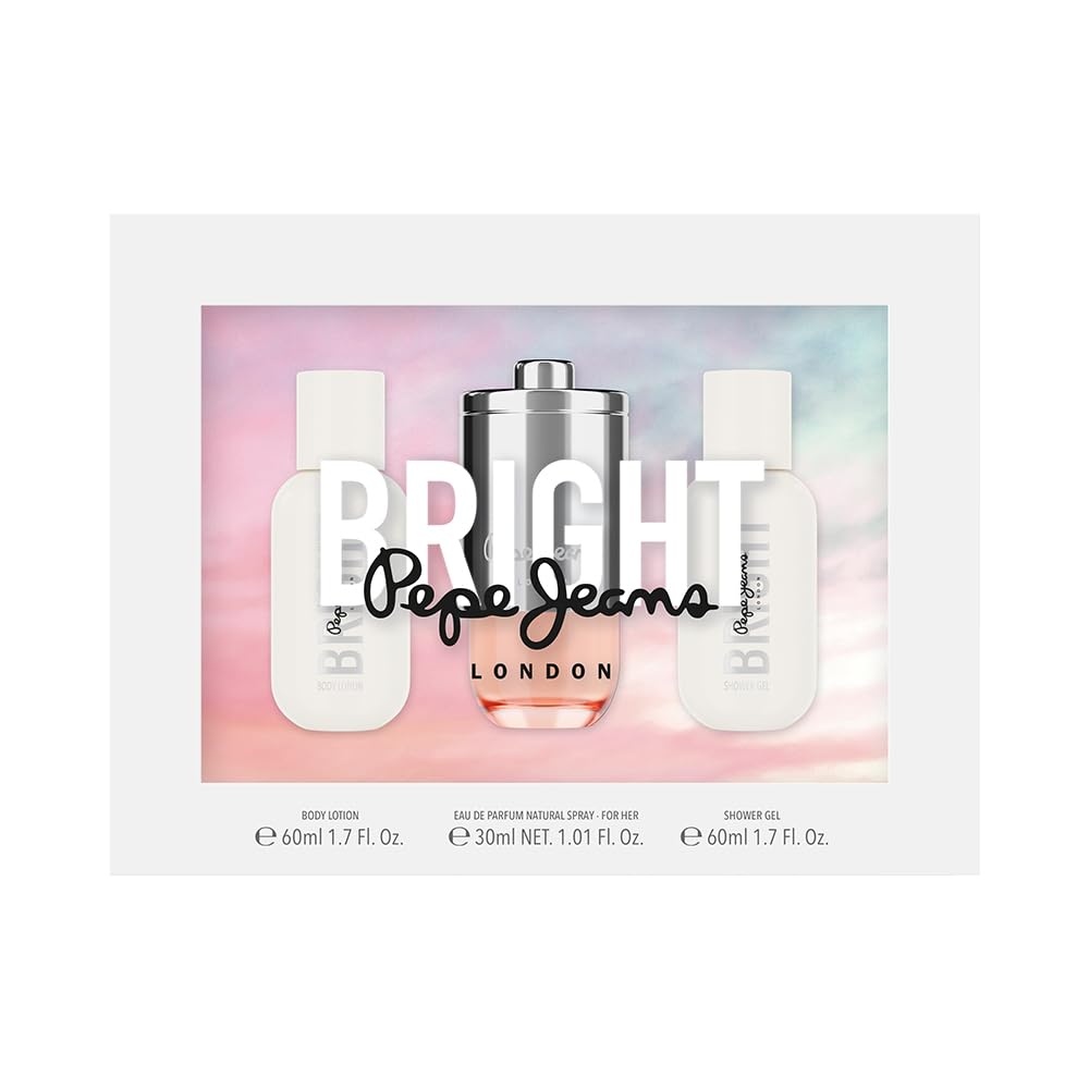 [Set] Pepe Jeans Bright 1.0 L + 2.0 B/l+ 2.0 S/g EDP