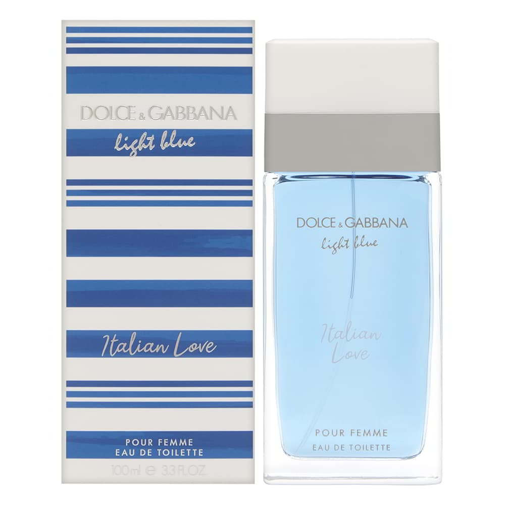Dolce Gabbana Light Blue Italian Love For Women EDT 3.3 oz