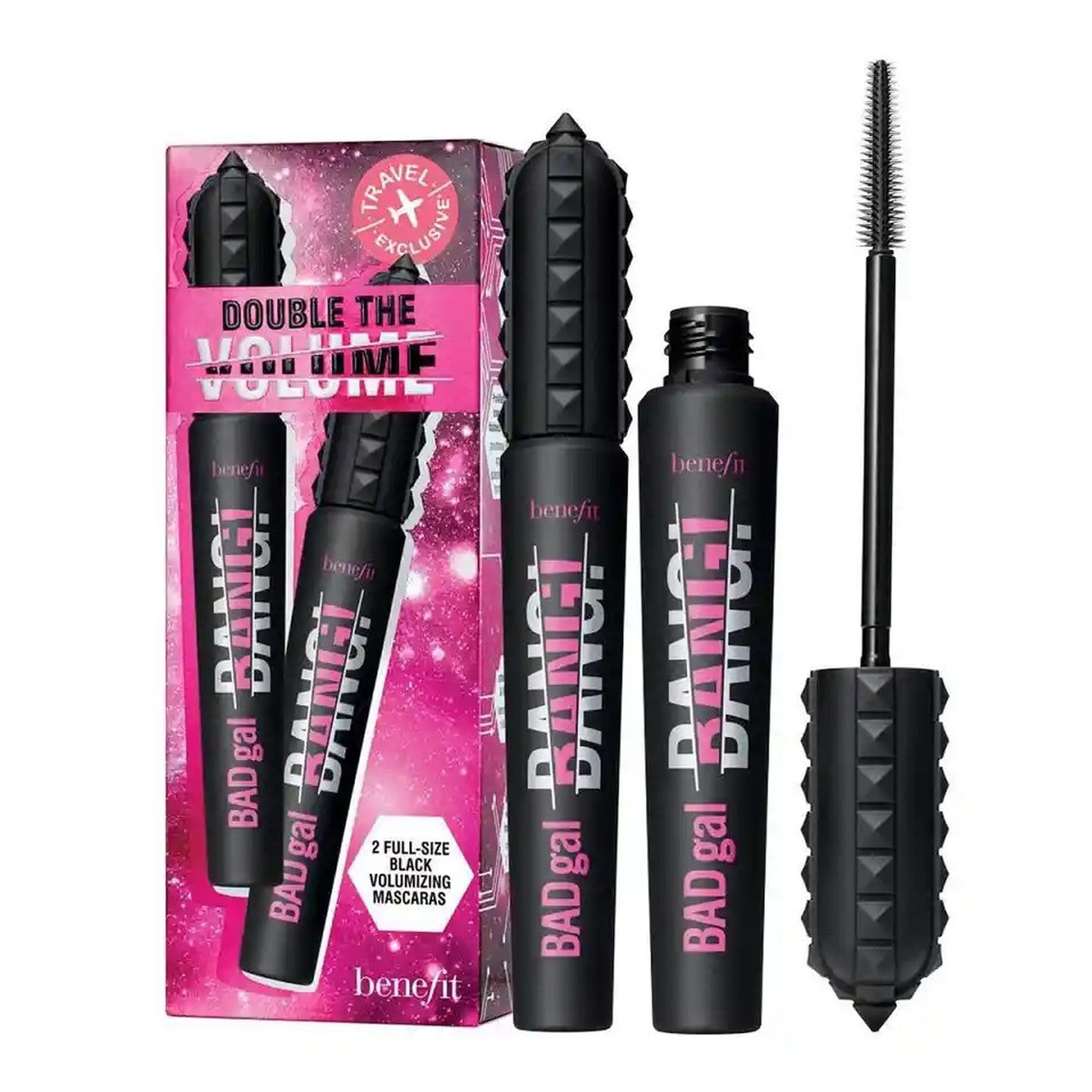 Benefit Badgal Bang! Double the Volume Mascara Duo #1 Intense Pitch Black 2×
