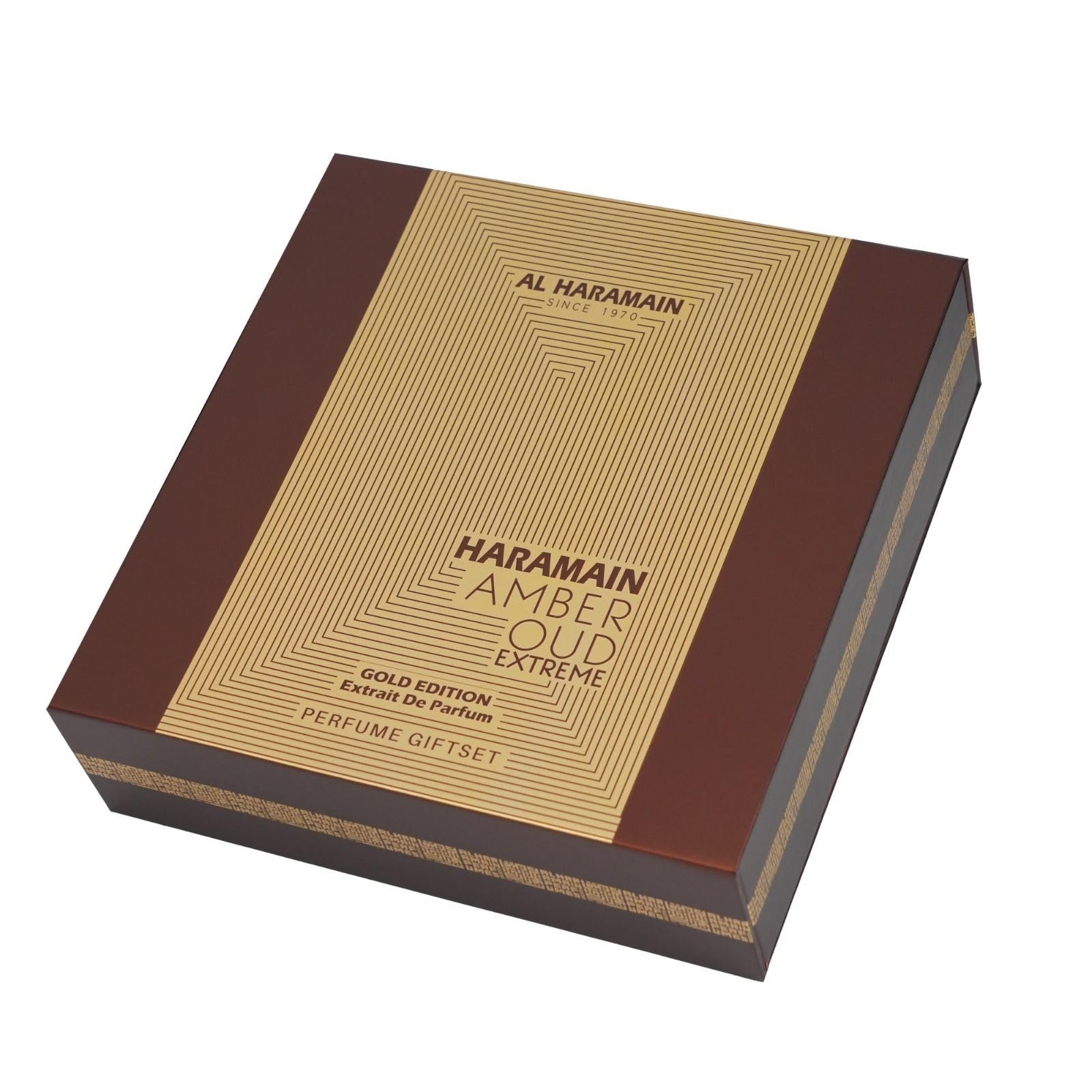 Al Harmain Al Haramain Amber Oud Gold Extreme 3pc Set