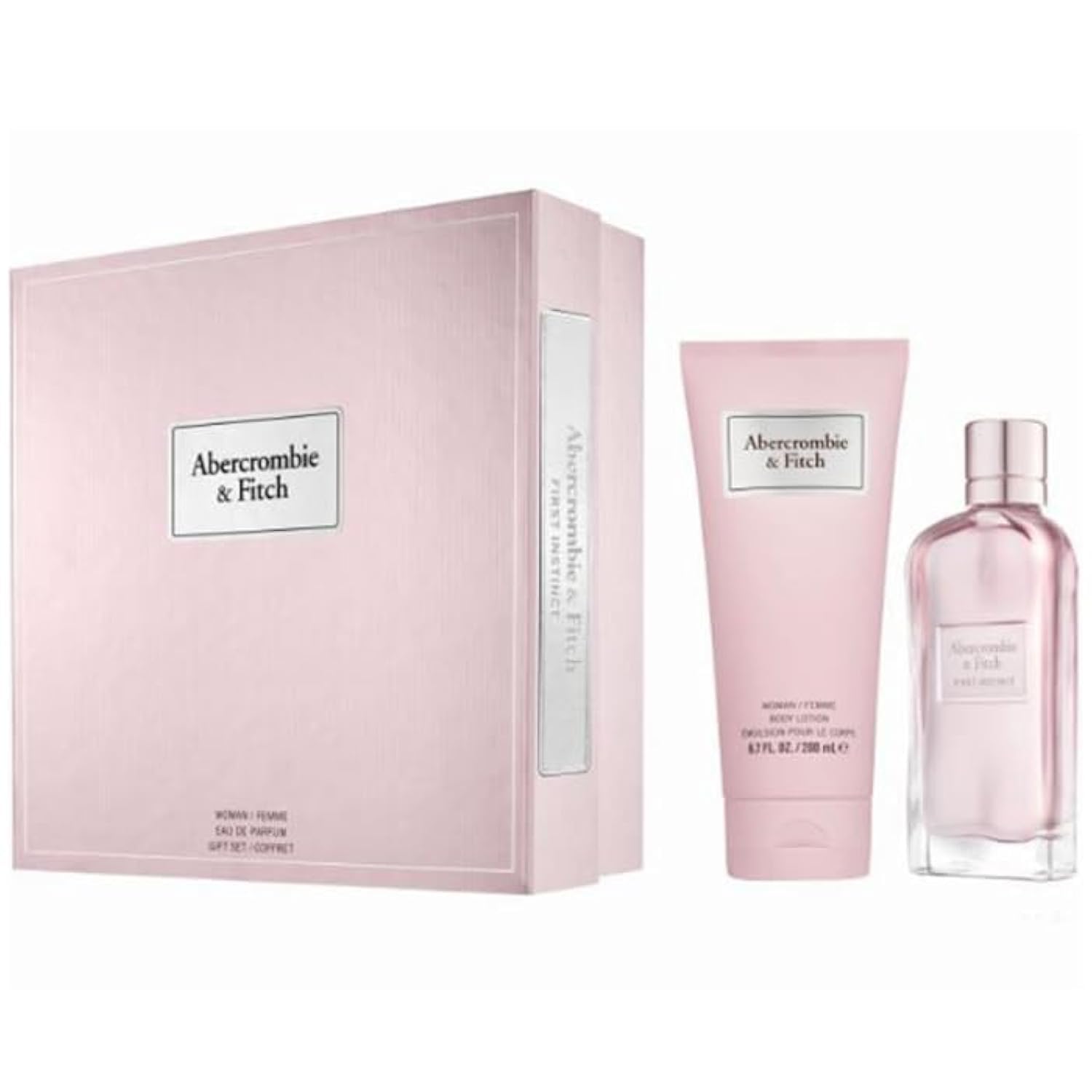 [Set] Abercrombie First Instinct 3.4 L + 6.7 B/l Usa 1pcs Bybox EDP