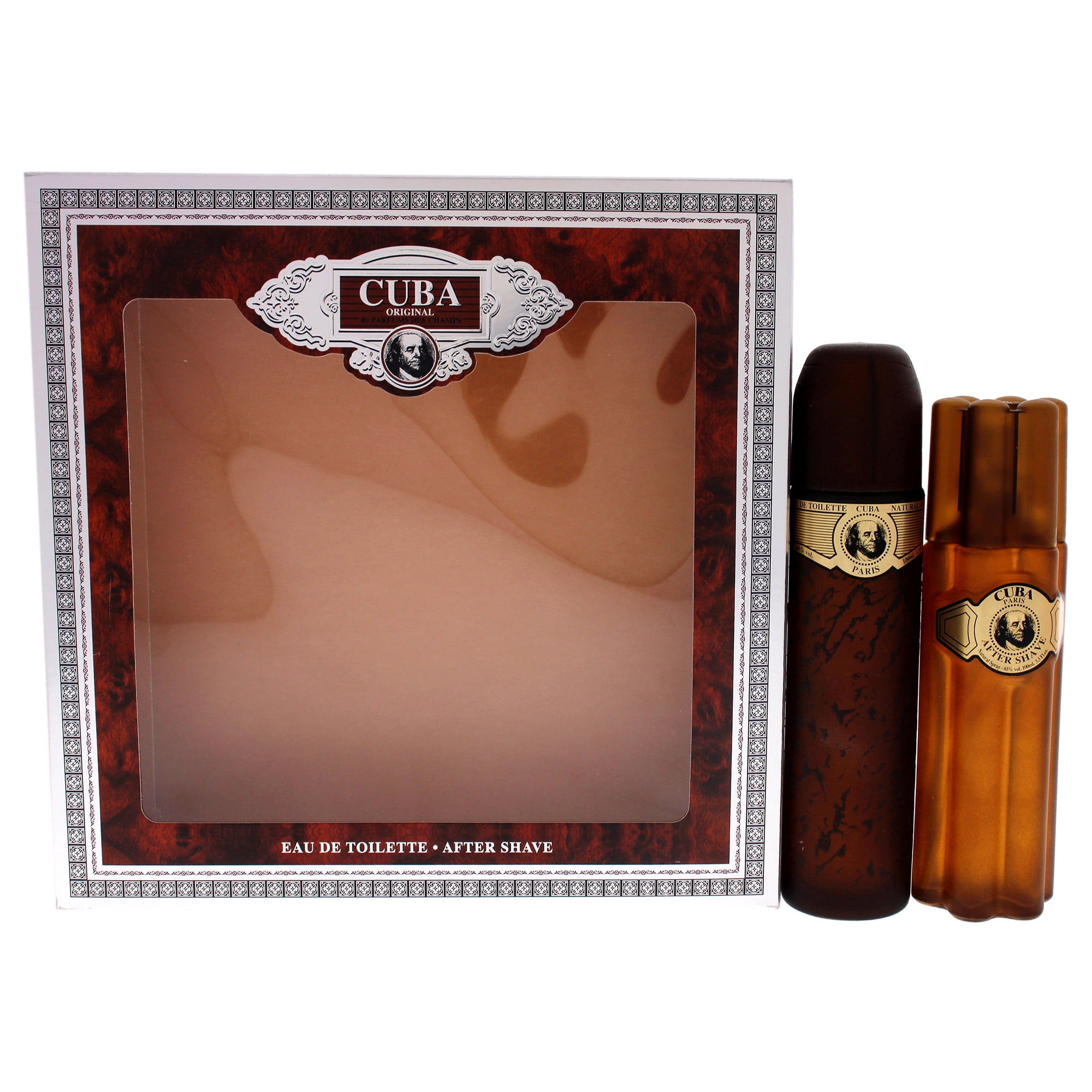Cuba Gold 3pc After Shave Keychain) Set