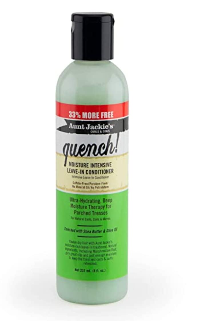 Aunt Jackie's Quench Moisture Intensive Leave In Conditioner Shea Butter Olive