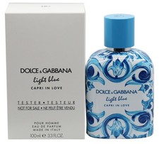 [Tester] Dg Light Blue Capri In Love 3.4 M Tst Italy 20pcs Bybox EDP