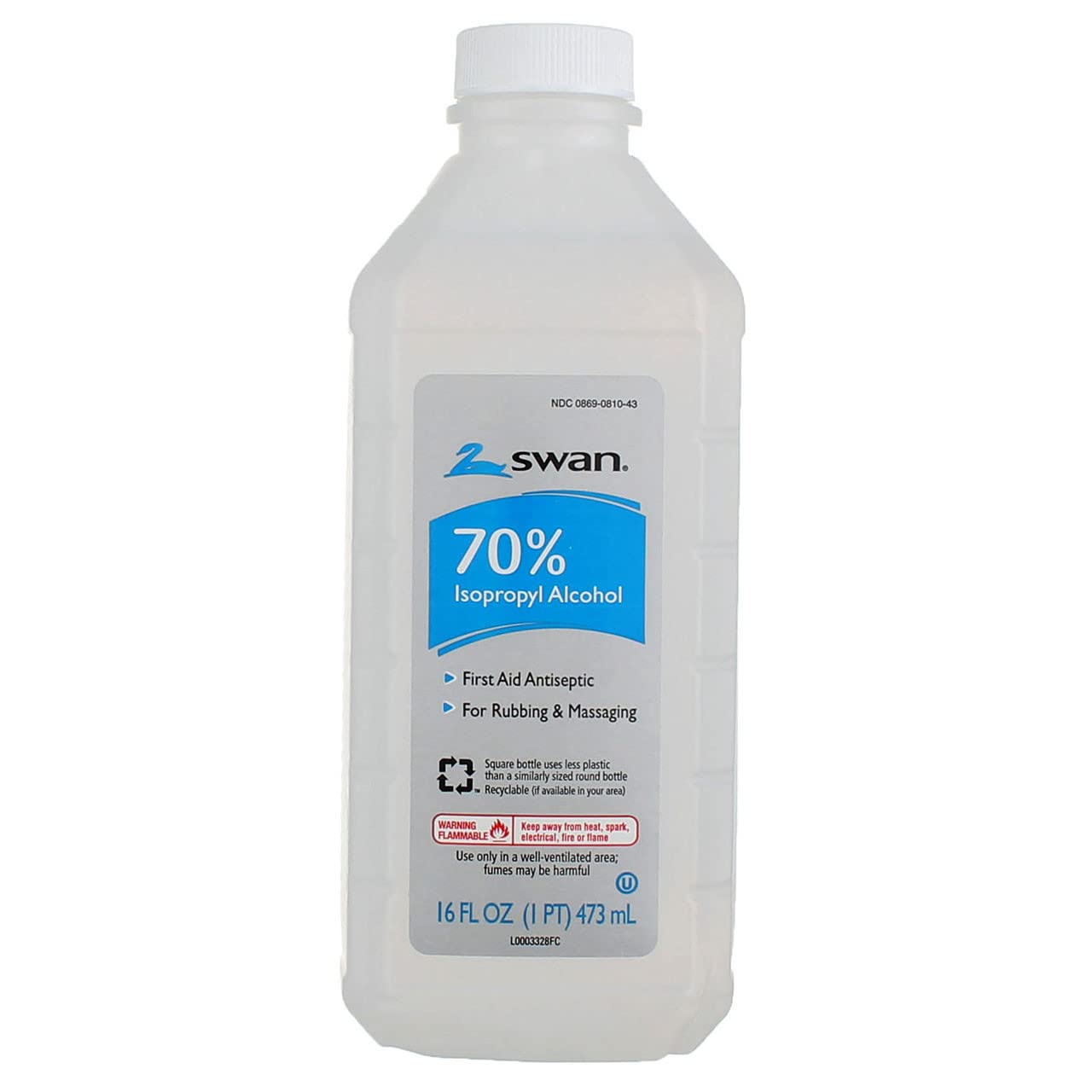 Vi Jon Swan Isoprophyl Alcohol 70% 16 Fl Oz