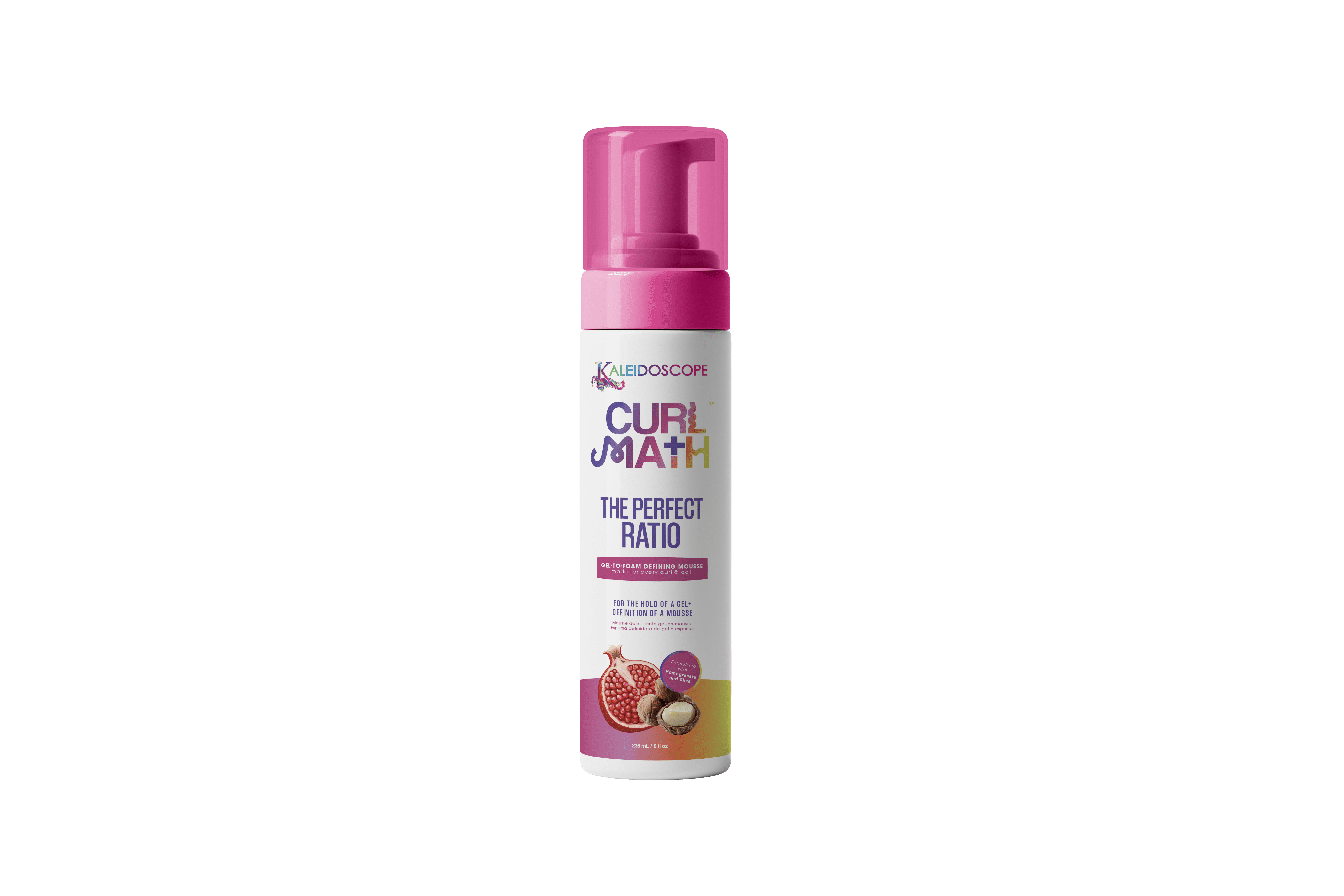 Kaleidoscope Curl Math the Perfect Ratio Gel To Foam Mousse 8 oz