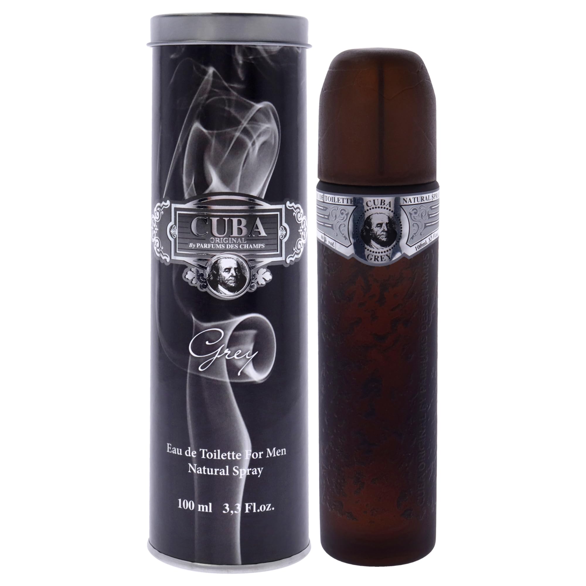 CUBA GREY(M)EDT SP 3.4oz(LI FREE)