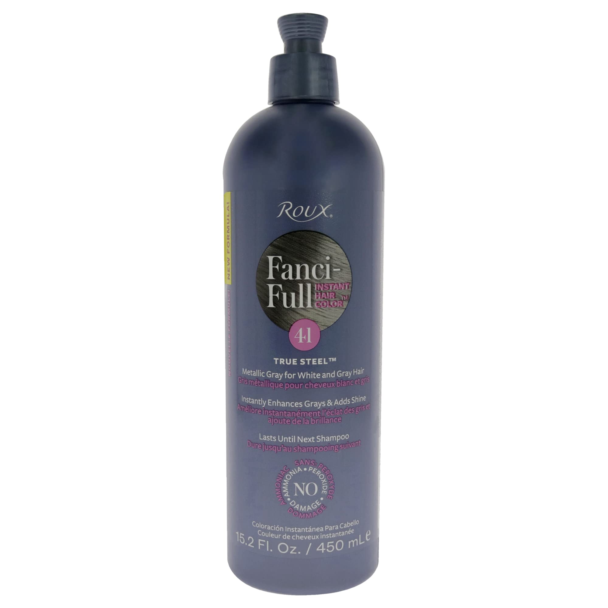 Roux Fanci Full Rinse Instant Hair Color 41 True Steel Hair Color Unisex Unisex