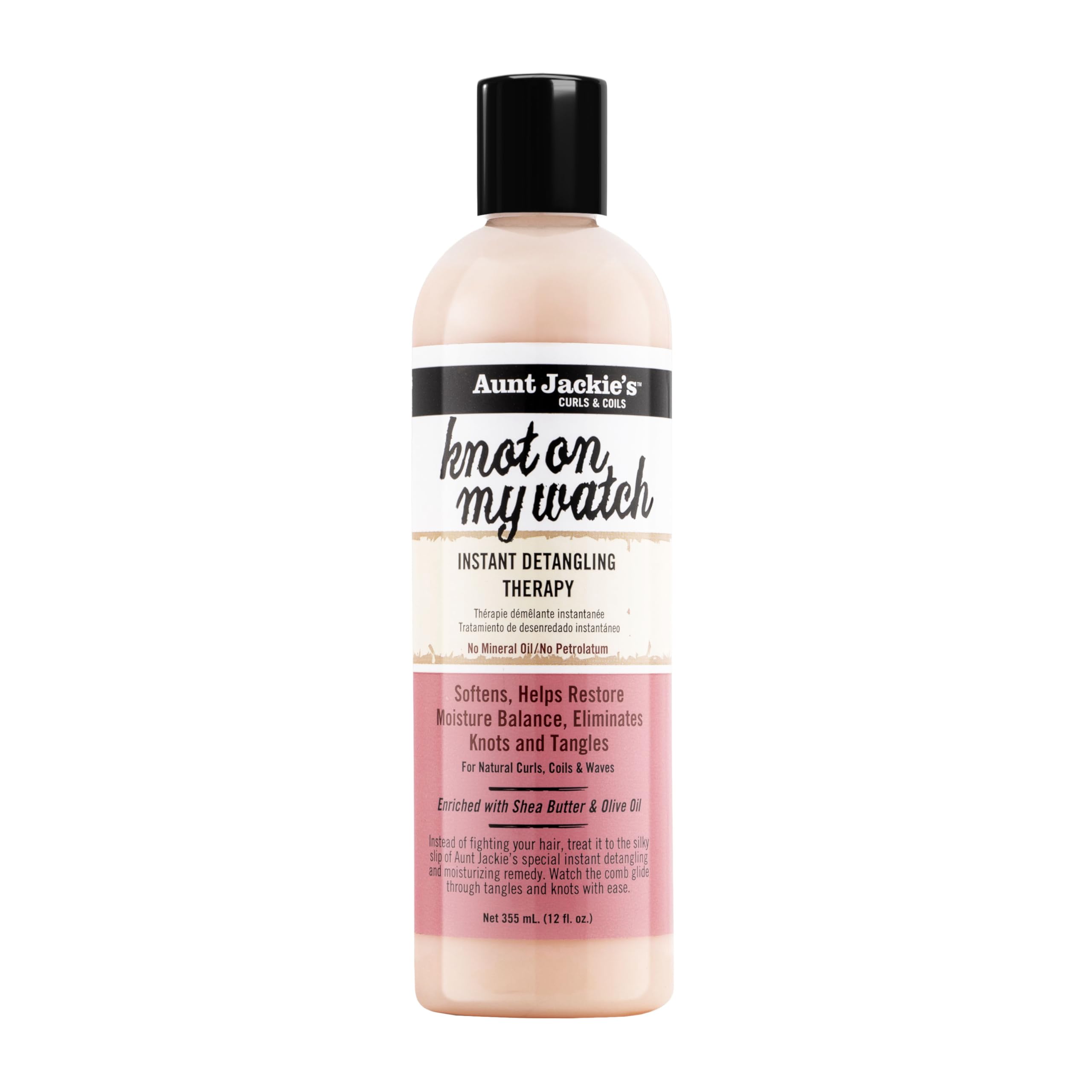 Aunt Jackie's Curls and Coils Knot On My Watch Instant Hair Detangling Therapy