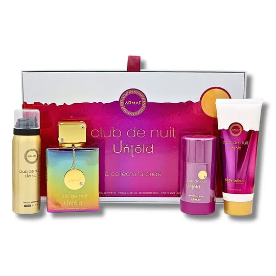 Armaf Cdn Club de Nuit Untold 3.6 /3.3bl /2.6 Deo Stk 3 Pc Hb 311768 For Men