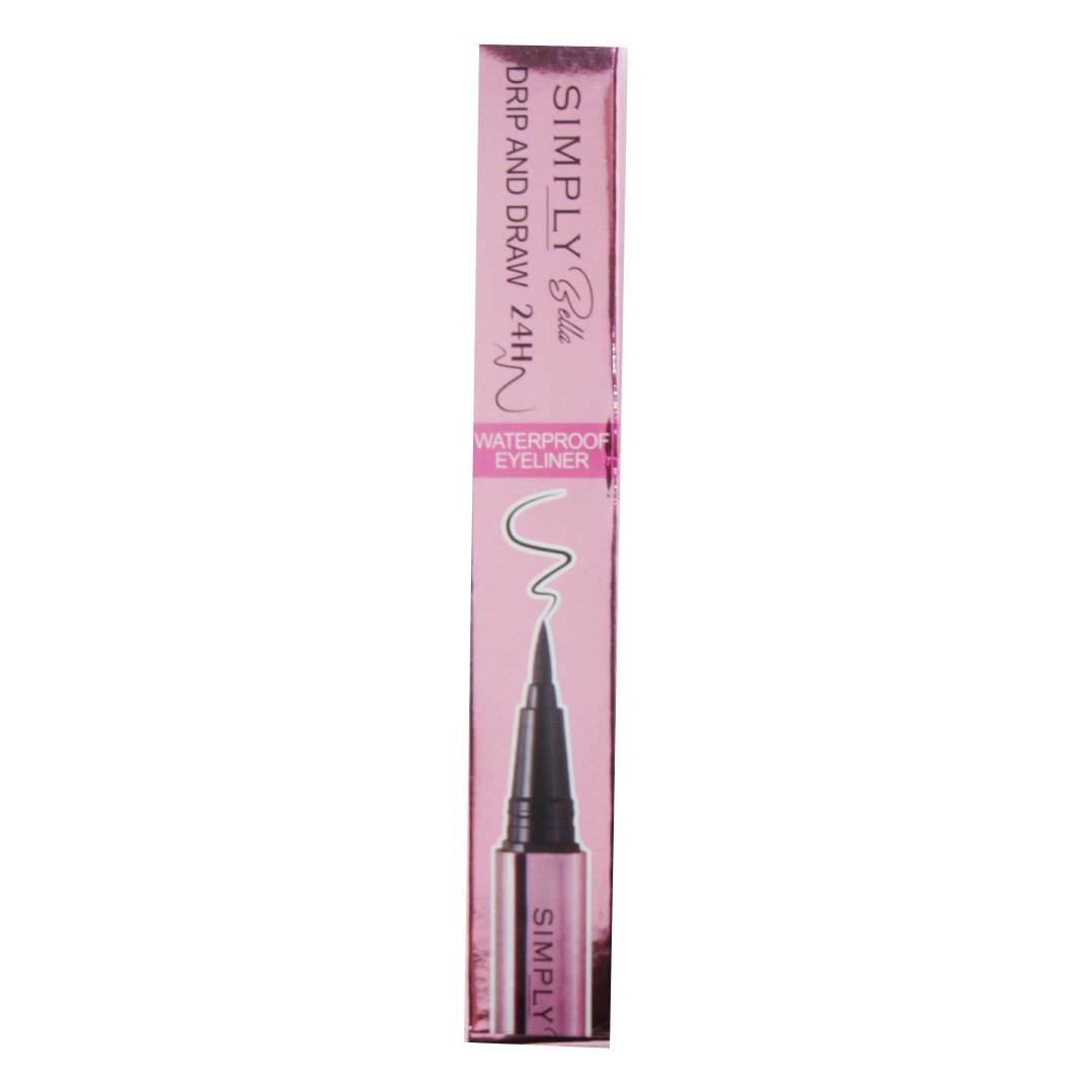 (12-pack) Simply Bella Drip And Draw 24h - Waterproof Eyeliner