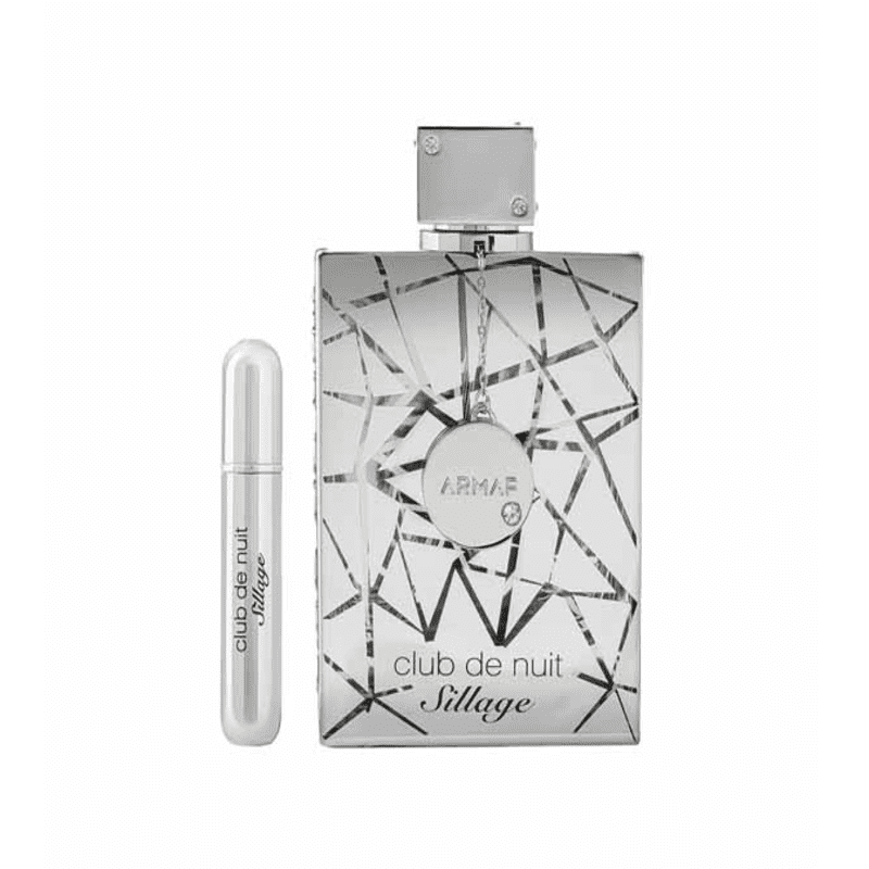 Armaf Cdn Club de Nuit Sillage 8.4 + Refillable Atomiser For Men EDP Spray 250