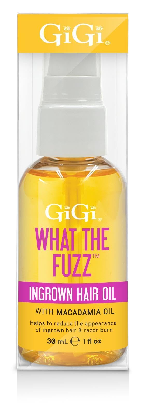 Gigi What the Fuzz Ingrown Hair Oil Ingrown Hair Treatment With Macadamia Oil