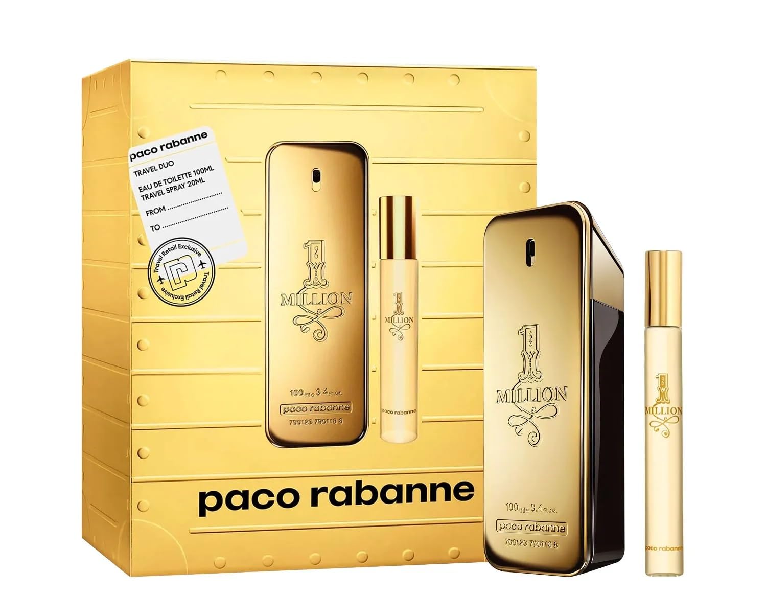 [Set] Paco One Million 3.4 M+ EDT 20 ml