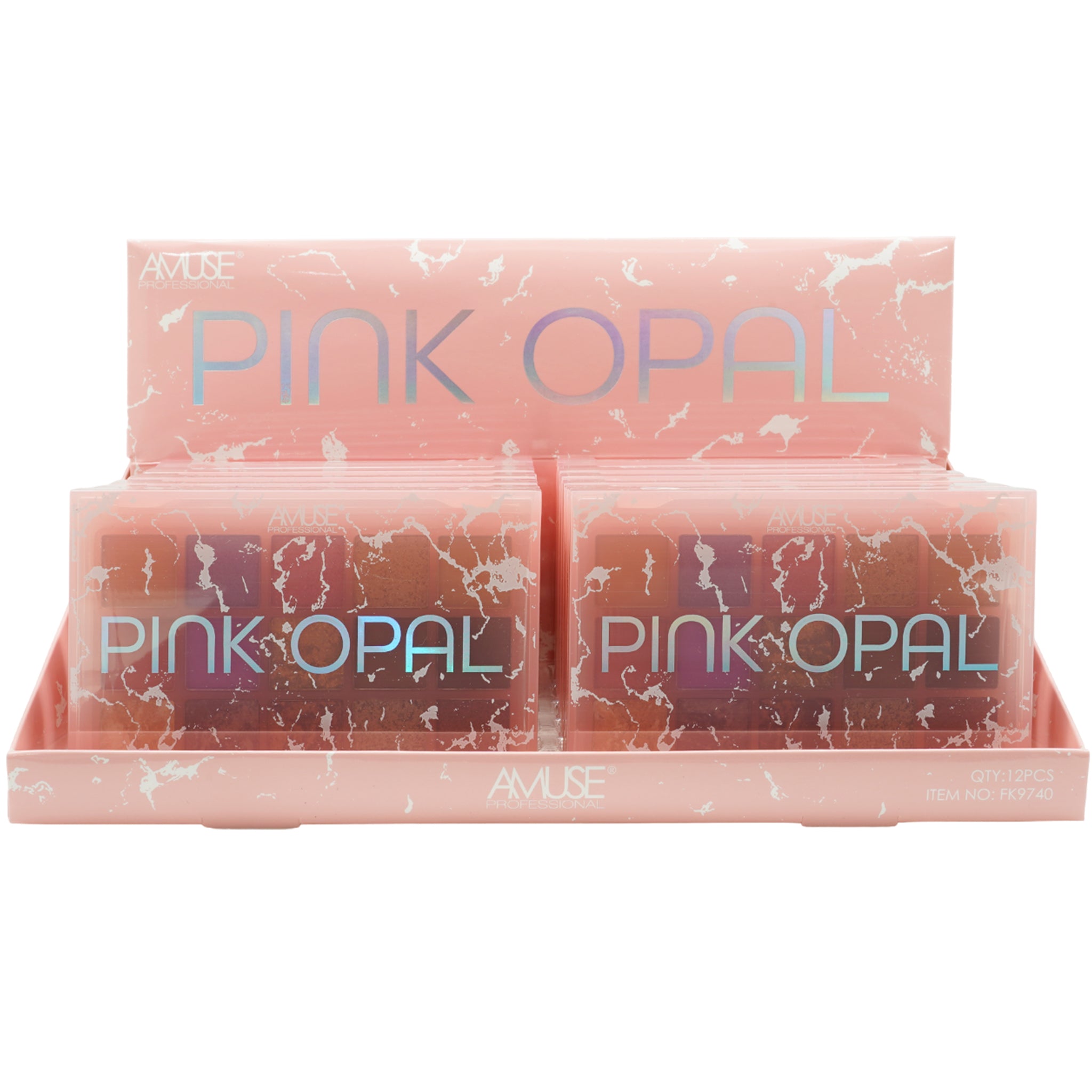 (12-pack) Amuse Pink Opal Eyeshadow Palette