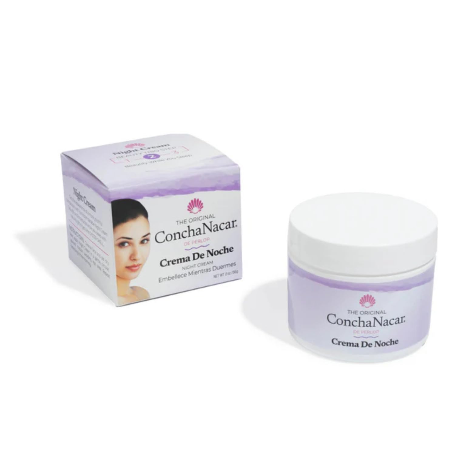 Concha Nacar Crema de Noche No.2 Night Cream 2 oz