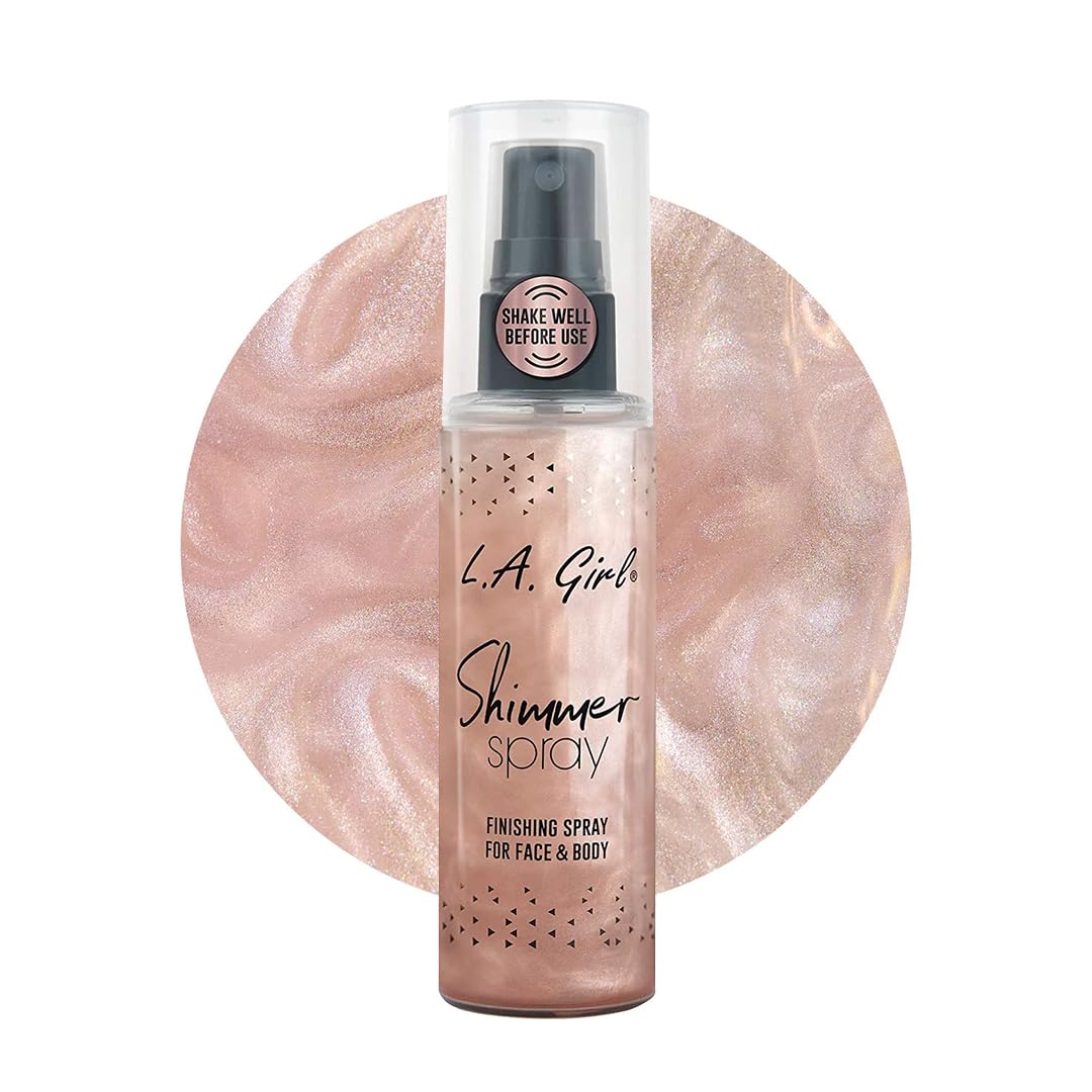 (24-pack) L.A. Girl Shimmer Spray Rose Gold, 2.7 Fl Oz