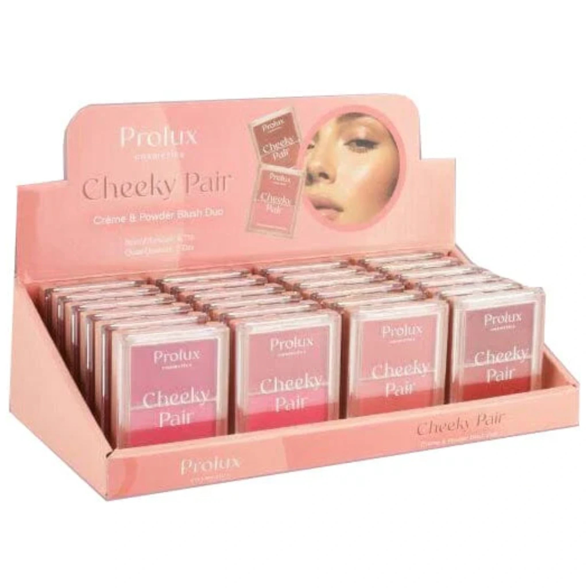 (24-pack) Prolux Cheeky Pair Blush Duo