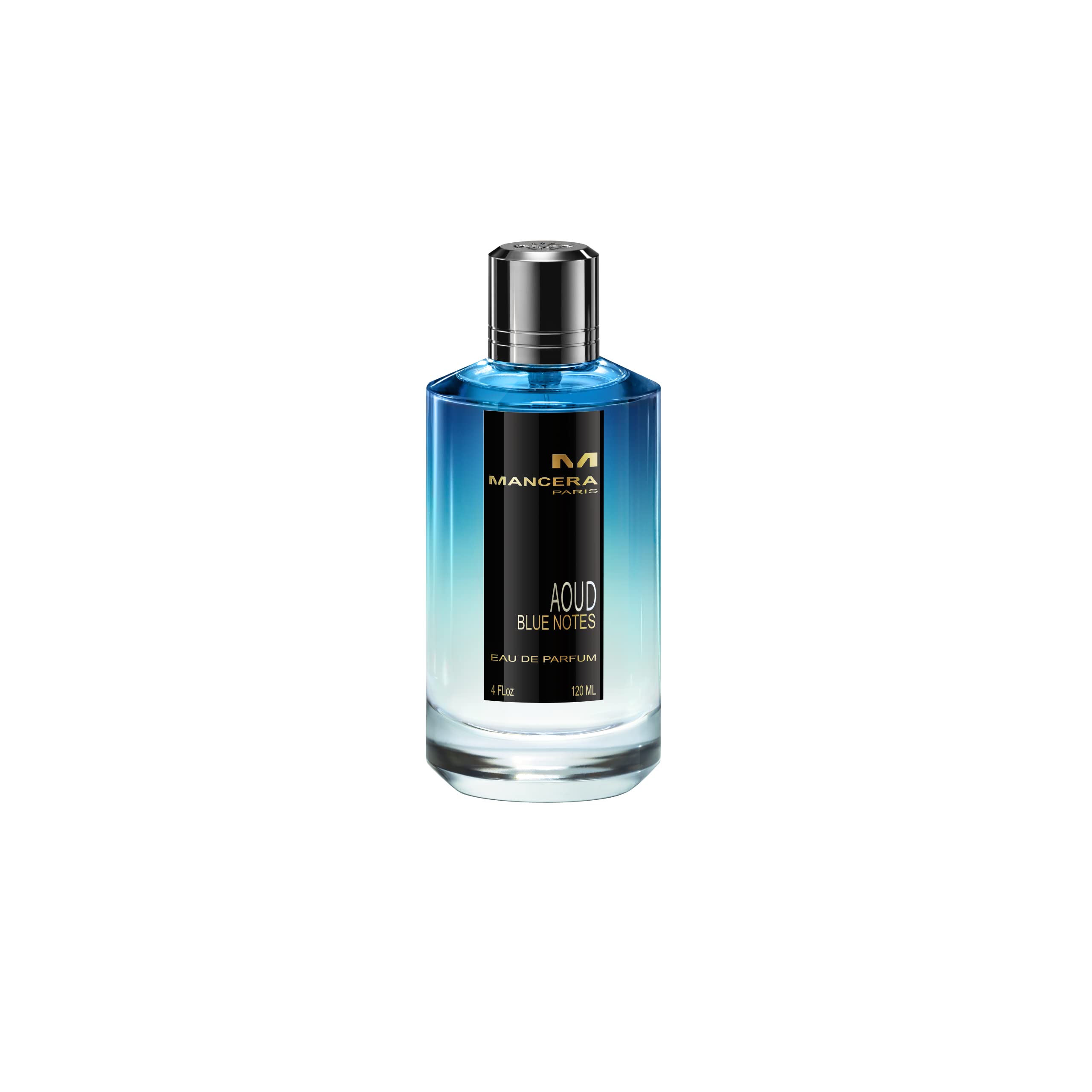 Mancera Aoud Blue Notes / 4 Fl Oz Fresh Marine Oud EDP 120 ml