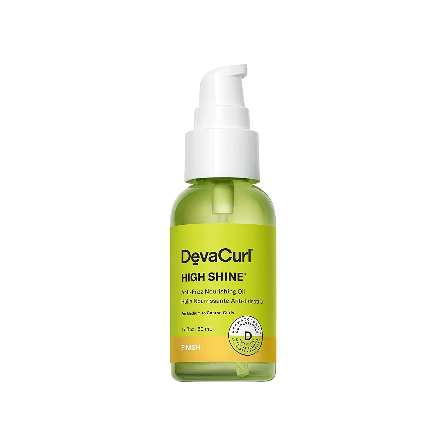 Devacurl High Shine® Anti Frizz Nourishing Oil Bright Breeze 1.7 Fl. Oz.