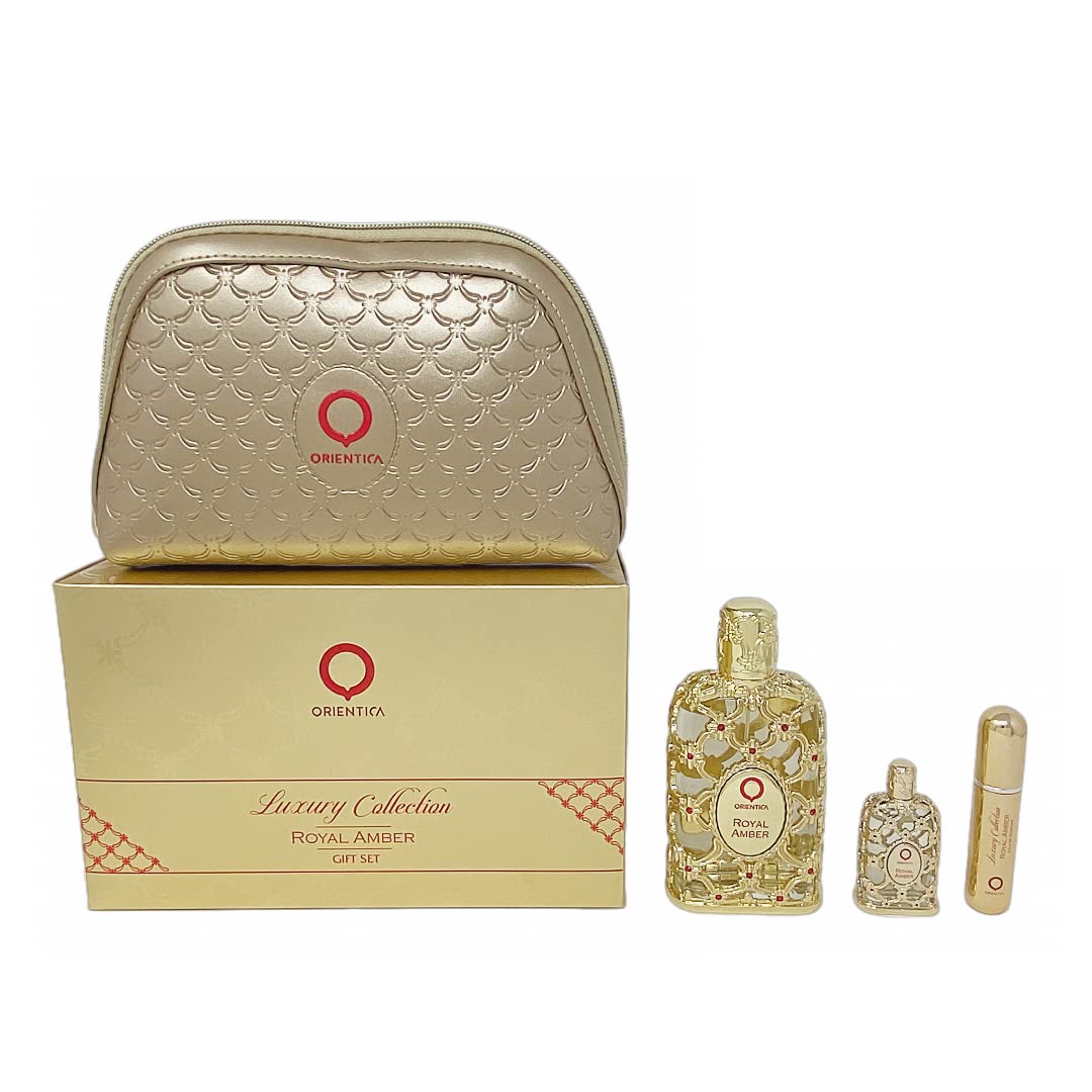 [Set] Orientica Royal Amber 2.8 U + 7. + Atomizer+ Bag United Arab Emir. 1pcs Bybox